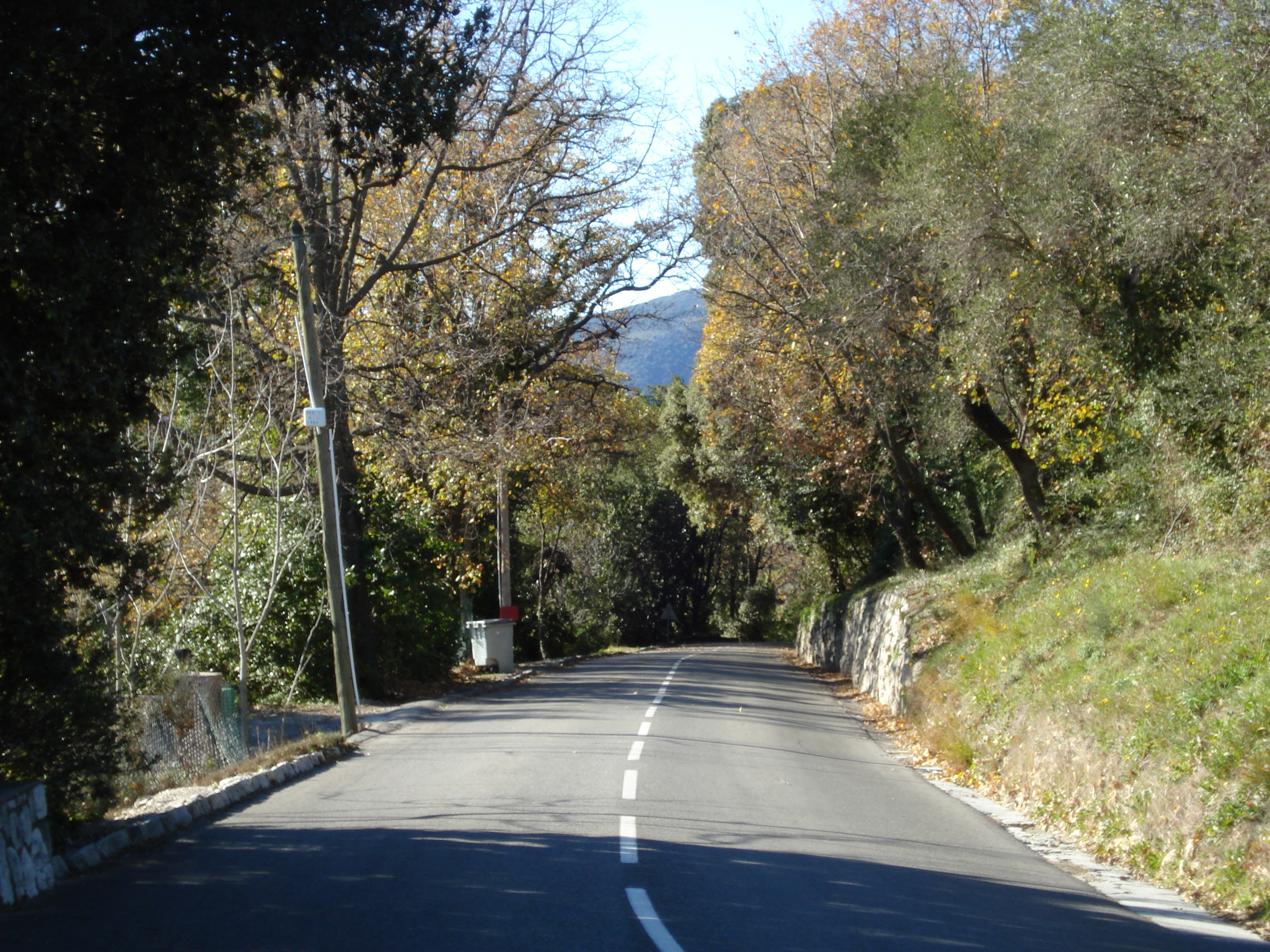 รูปถ่าย ฝรั่งเศส(France) เฟรนช์ริวิเอรา(French Riviera) ถนนช่องเขาเดอว็องส์(Col de Vence road) 2007-01 41