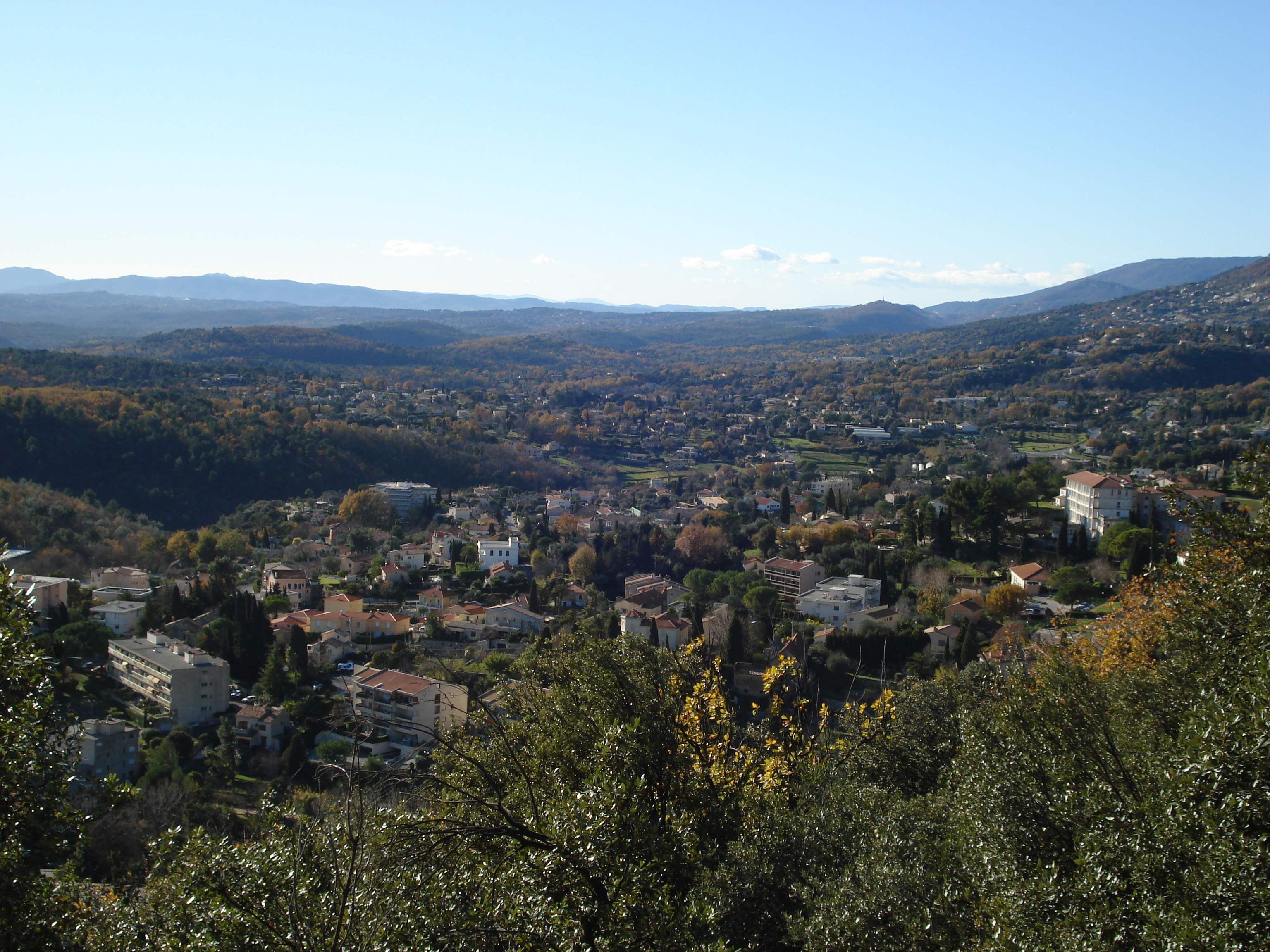 รูปถ่าย ฝรั่งเศส(France) เฟรนช์ริวิเอรา(French Riviera) ถนนช่องเขาเดอว็องส์(Col de Vence road) 2007-01 16