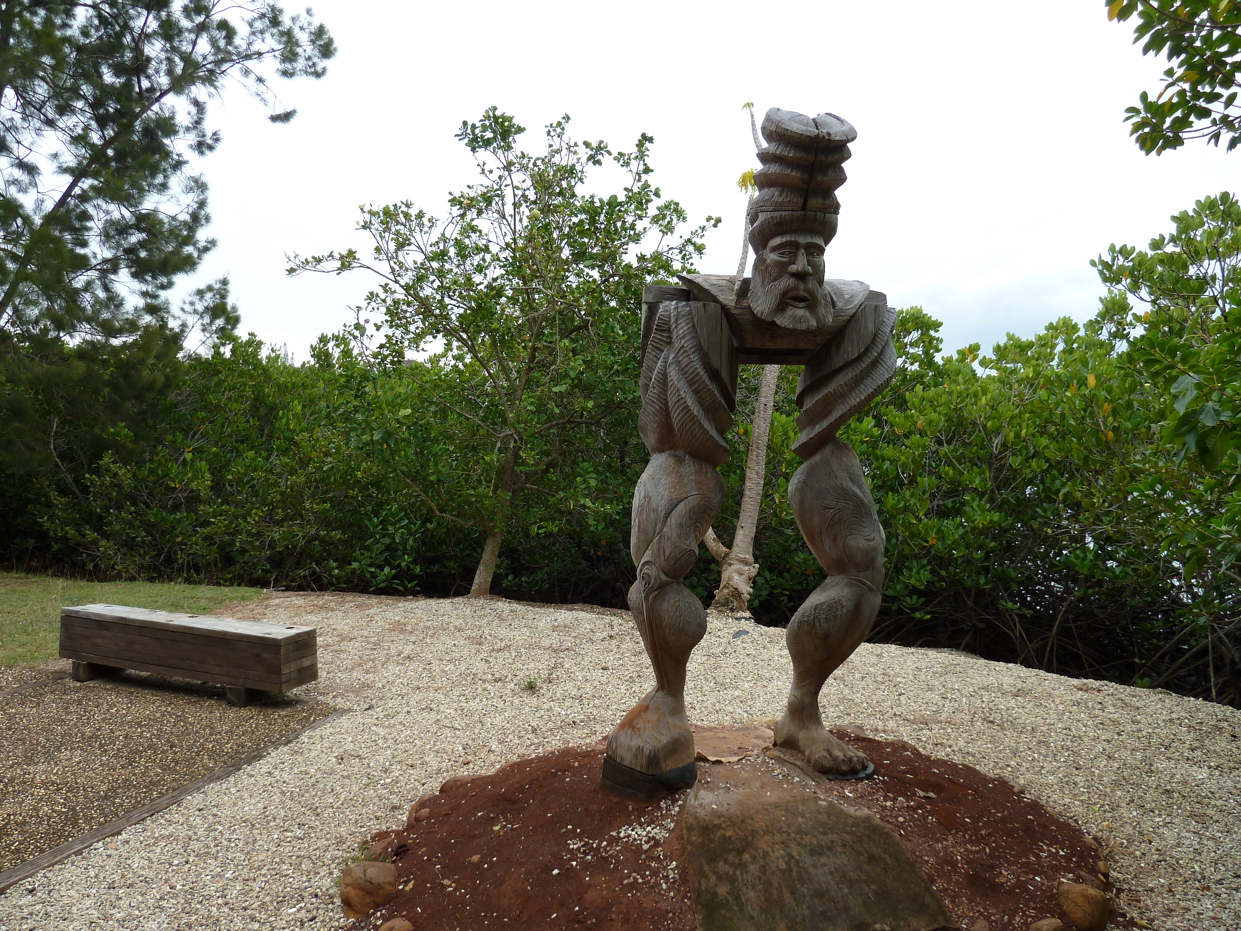 รูปถ่าย นิวแคลิโดเนีย(New Caledonia) ศูนย์วัฒนธรรมฌีบาอู(Tjibaou Cultural Centre) 2010-05 46