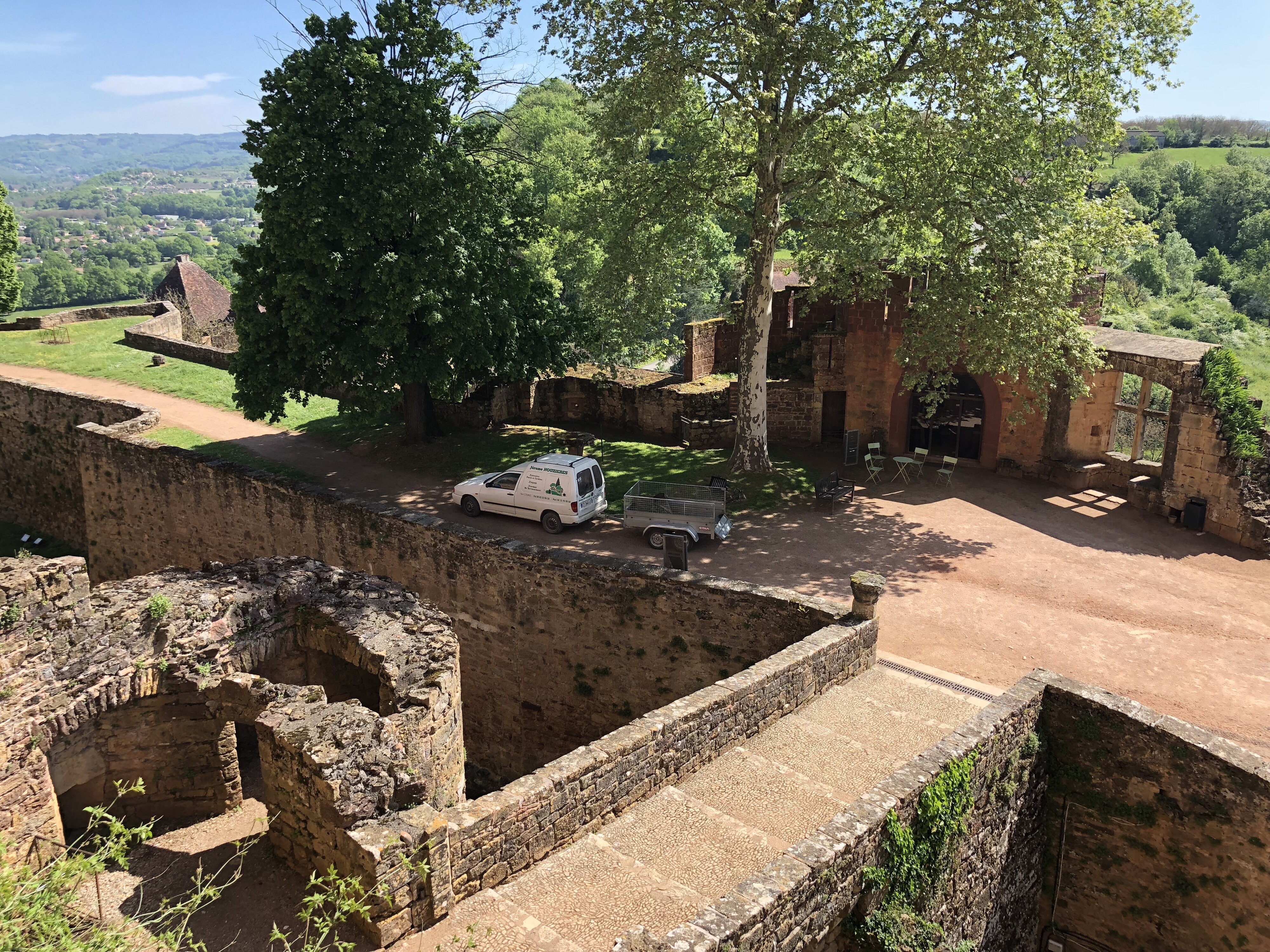 รูปถ่าย ฝรั่งเศส(France) ปราสาทกัสแตลโนเบรอเตอนู(Castelnau Bretenoux Castle) 2018-04 176