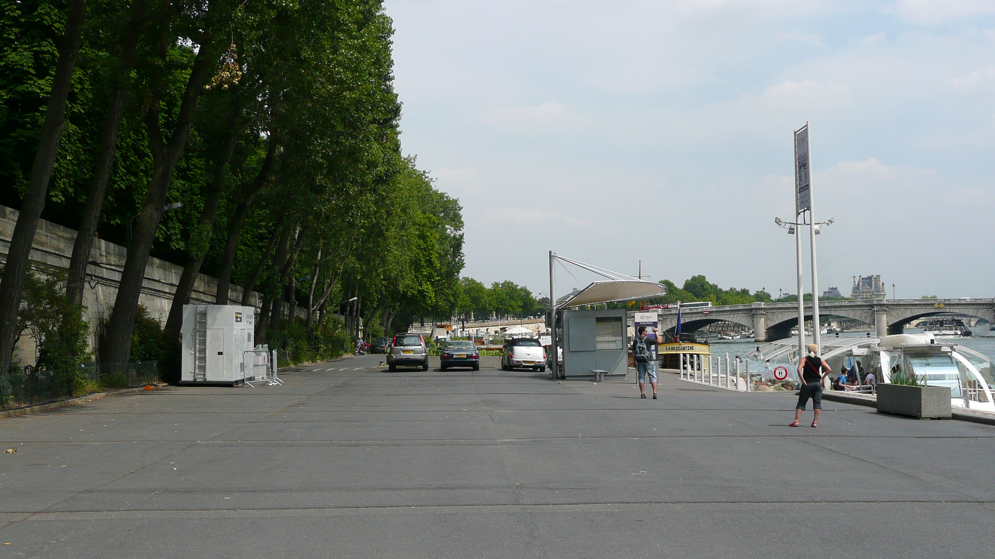 รูปถ่าย ฝรั่งเศส(France) ปารีส(Paris) ล่องเรือชมเมือง(Batobus Trip) 2007-06 5