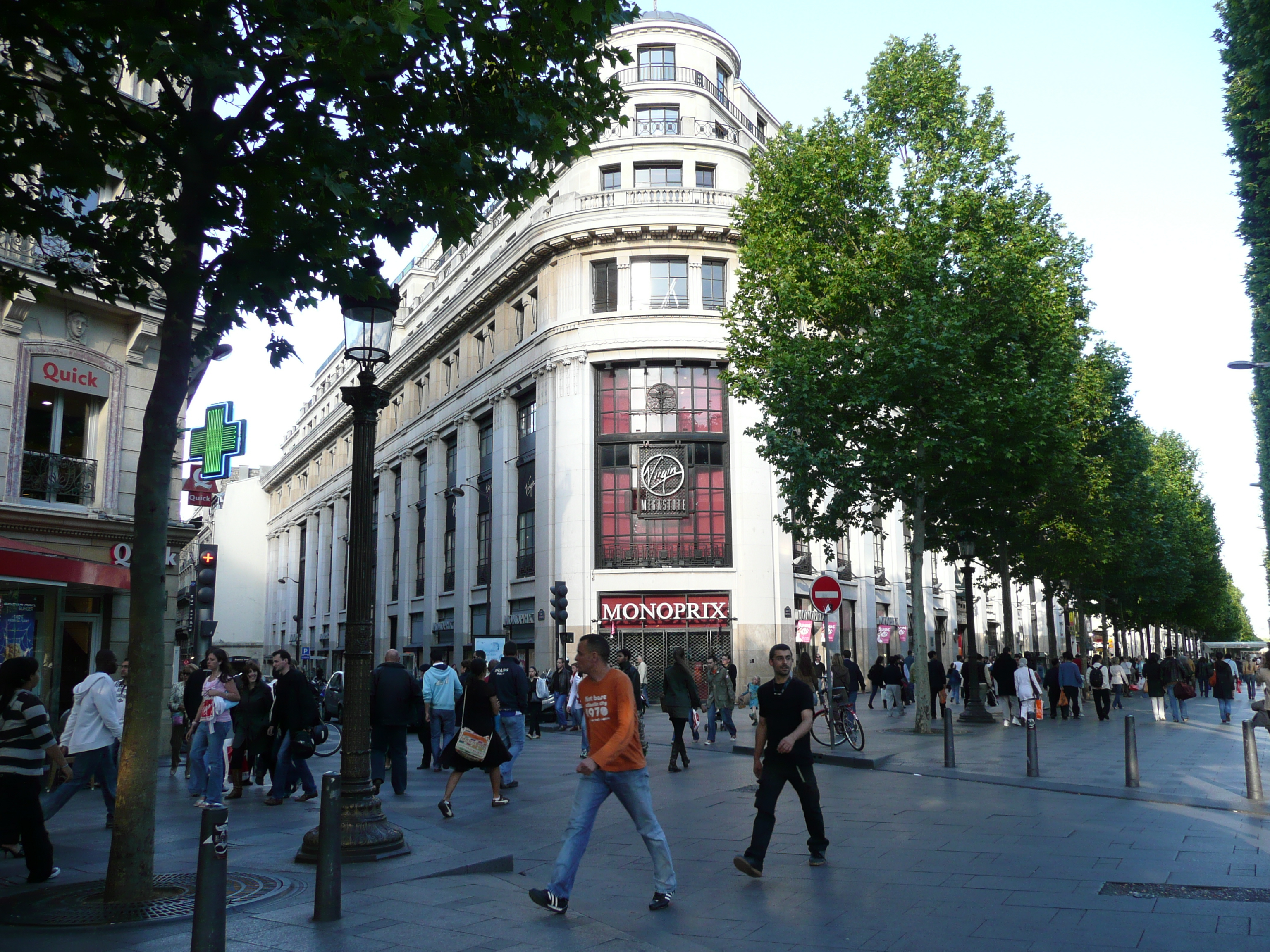 รูปถ่าย ฝรั่งเศส(France) ปารีส(Paris) ช็องเซลีเซ(Champs Elysees) 2007-04 157