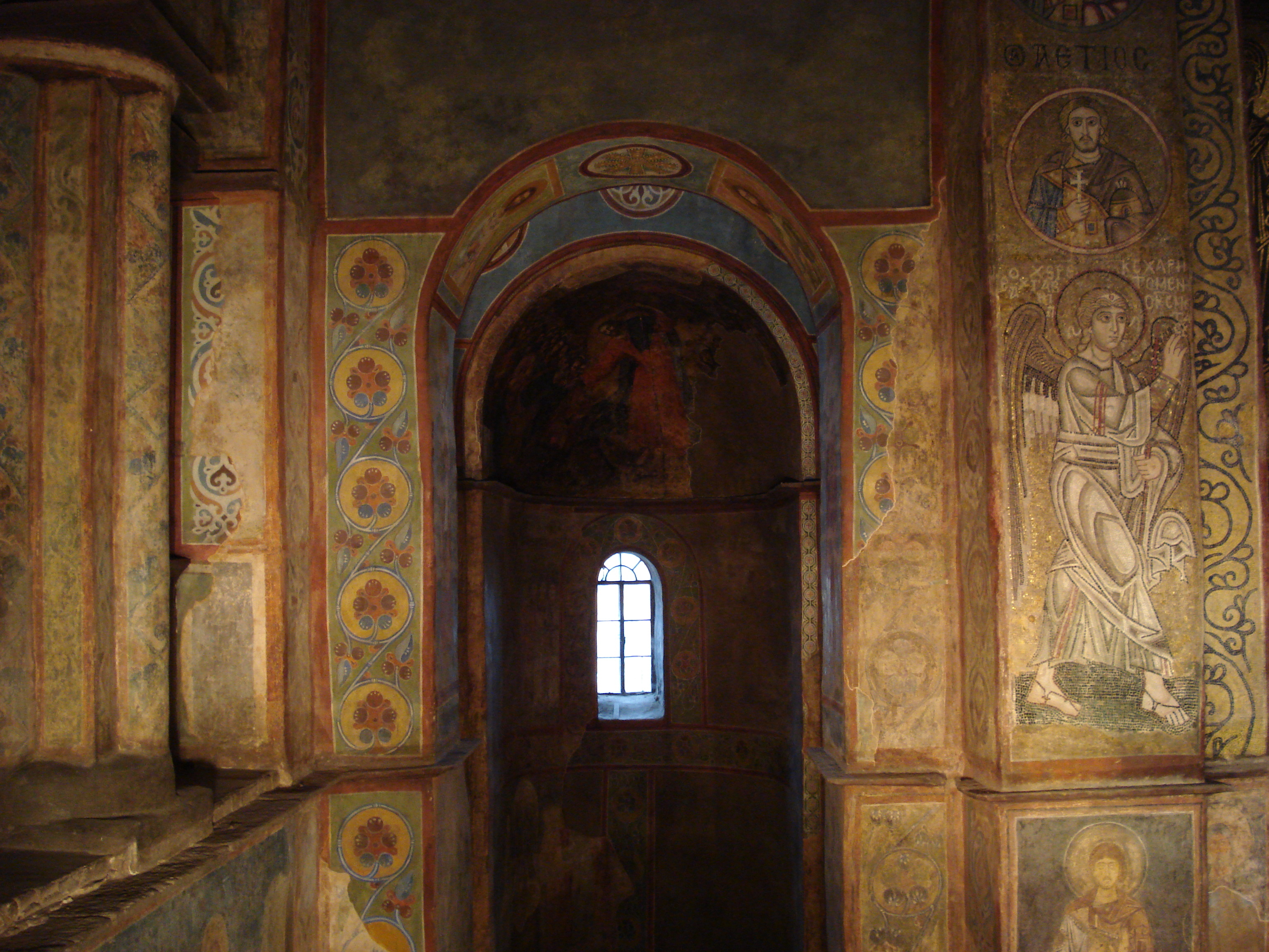 รูปถ่าย ยูเครน(Ukraine) เคียฟ(Kiev) มหาวิหารเซนต์โซเฟีย(St. Sophia) 2007-03 1