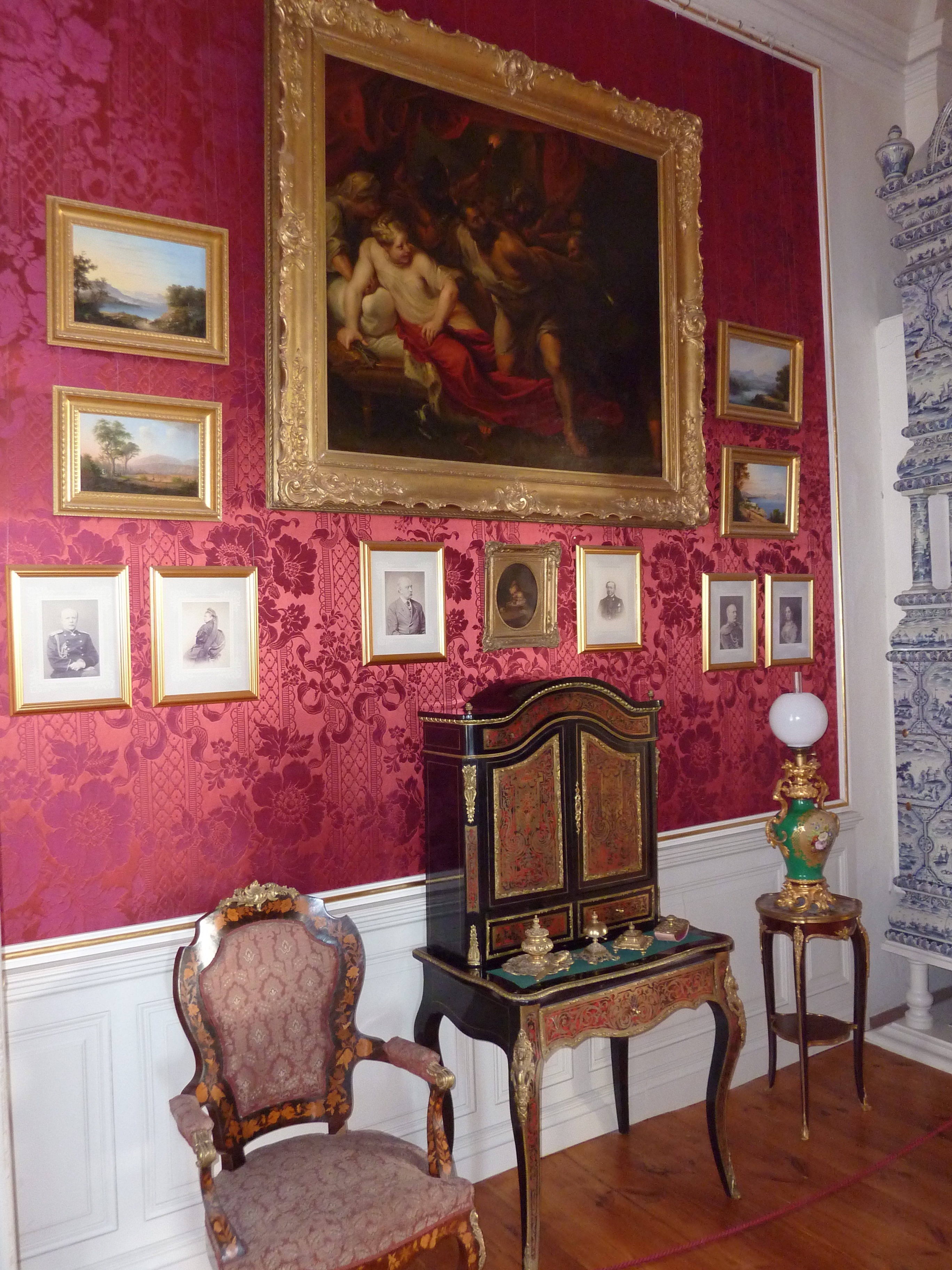 รูปถ่าย ลัตเวีย(Latvia) พระราชวังรุนดาเล(Rundale Palace) 2009-04 38