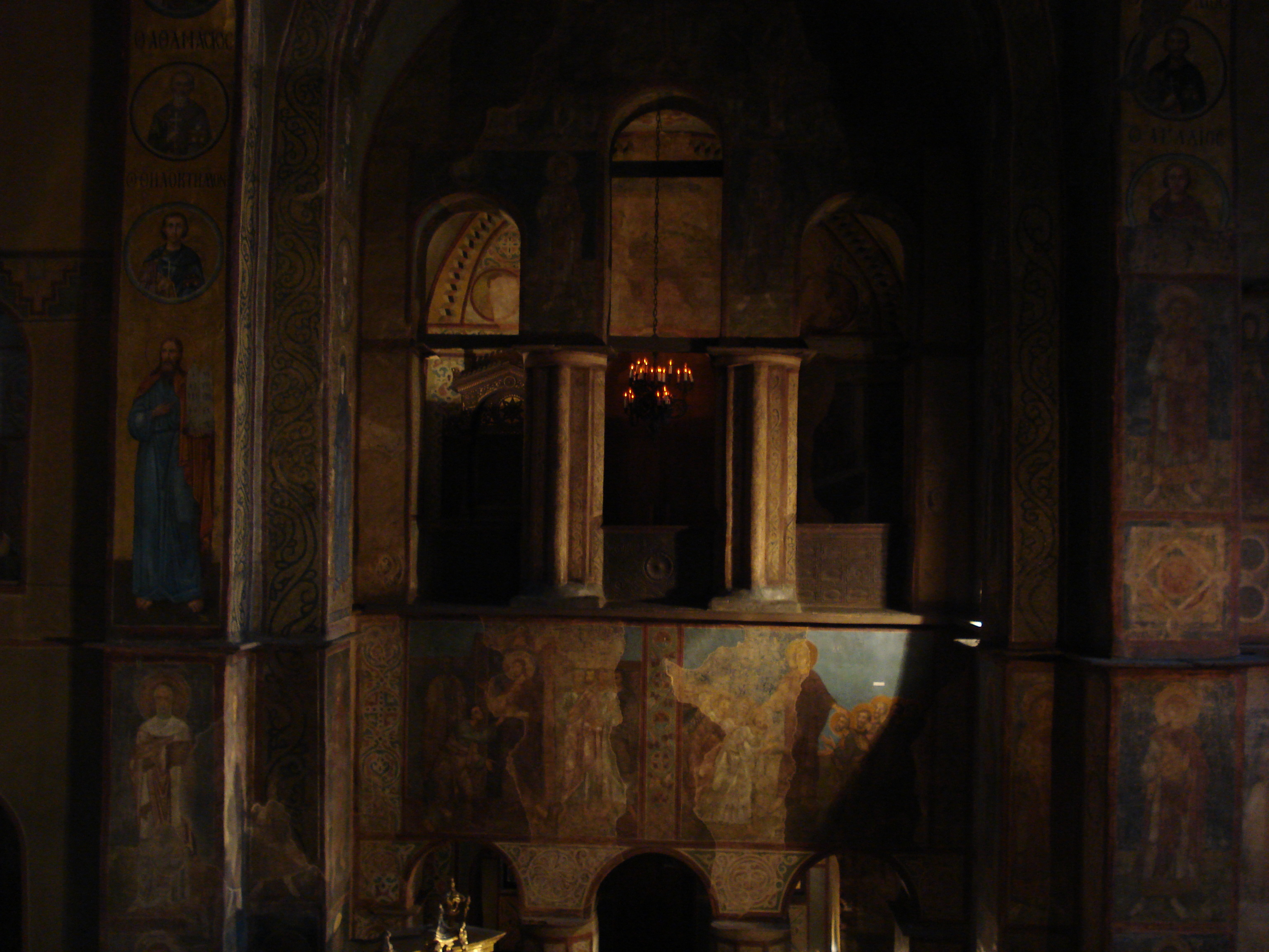 รูปถ่าย ยูเครน(Ukraine) เคียฟ(Kiev) มหาวิหารเซนต์โซเฟีย(St. Sophia) 2007-03 14