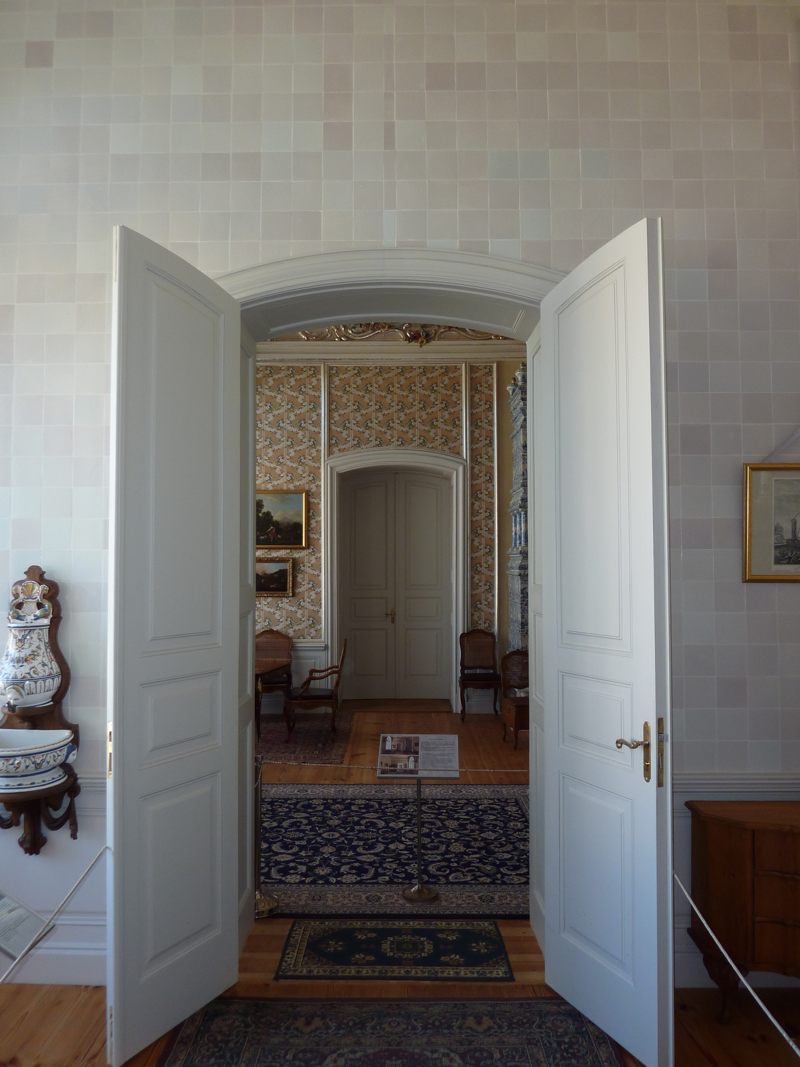 รูปถ่าย ลัตเวีย(Latvia) พระราชวังรุนดาเล(Rundale Palace) 2009-04 123