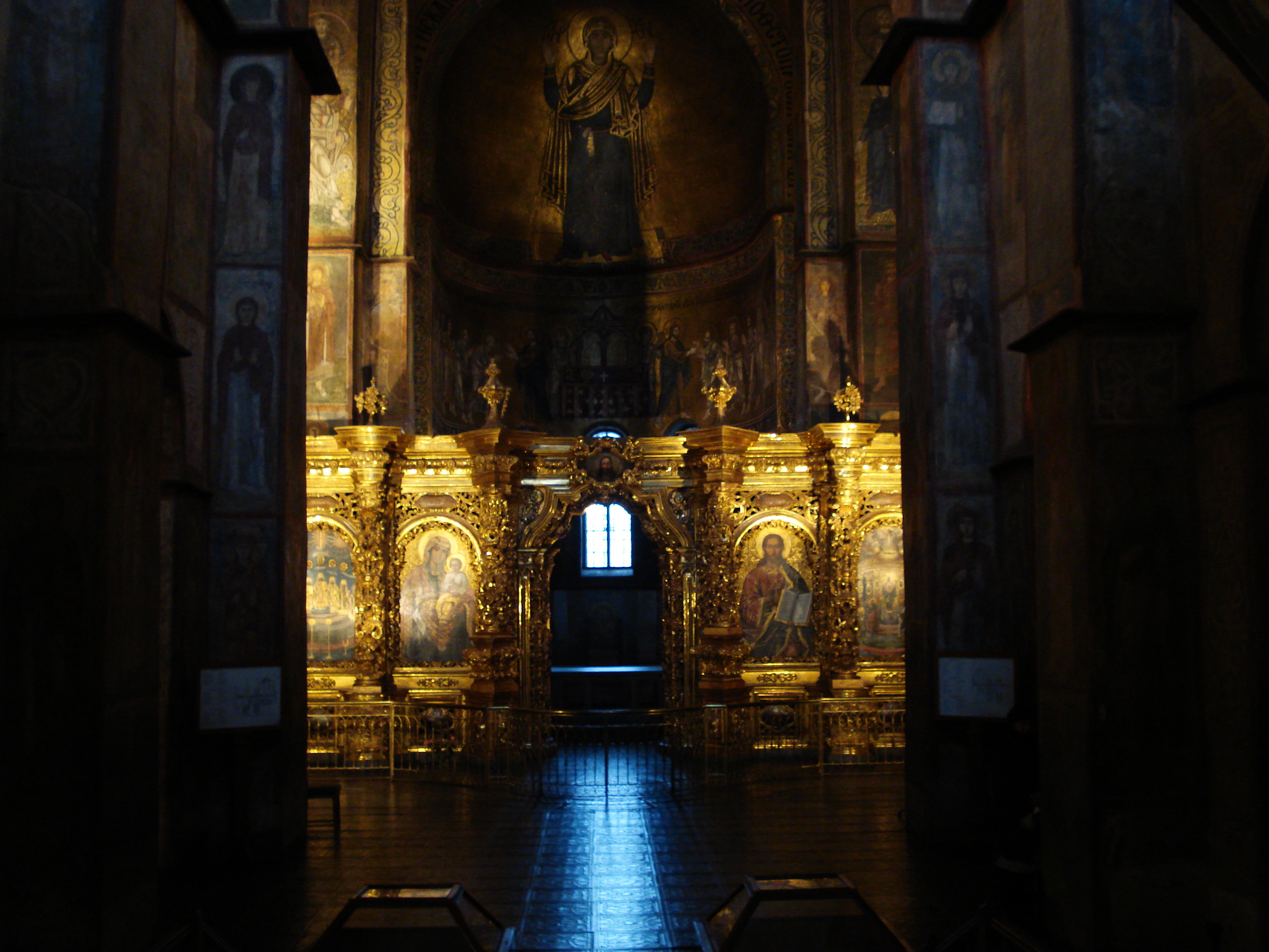 รูปถ่าย ยูเครน(Ukraine) เคียฟ(Kiev) มหาวิหารเซนต์โซเฟีย(St. Sophia) 2007-03 3