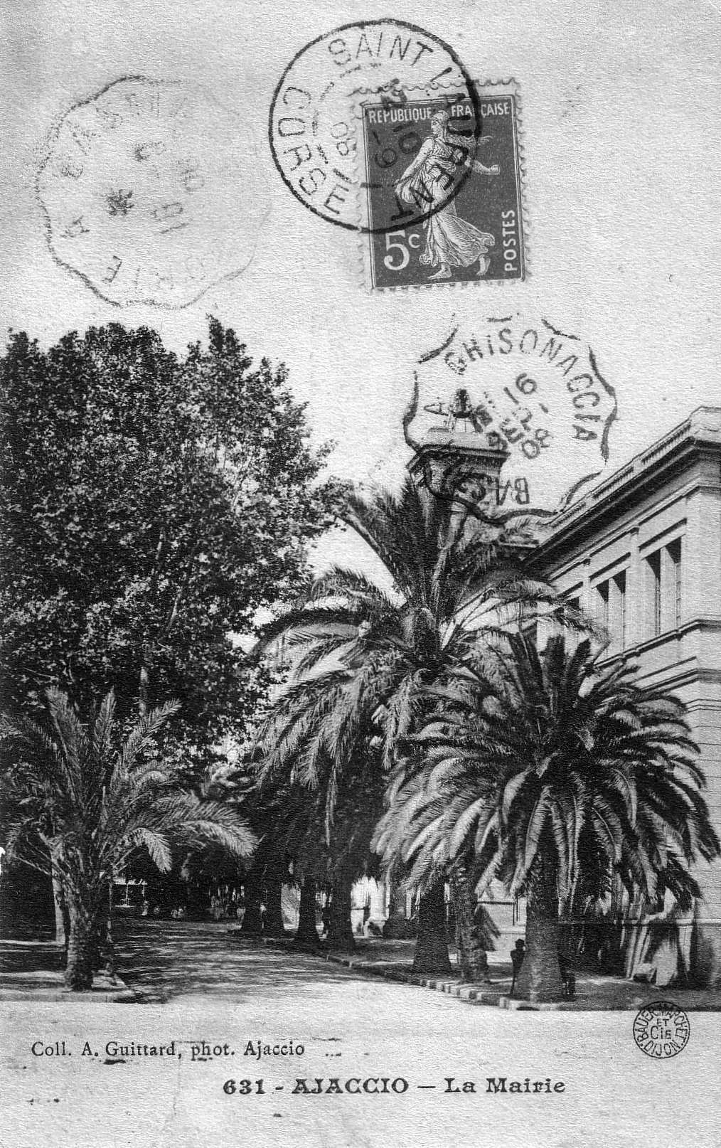 รูปถ่าย ฝรั่งเศส(France) คอร์สิคา(Corsica) โปสการ์ดเก่า(Old Postcards) 1900-01 64