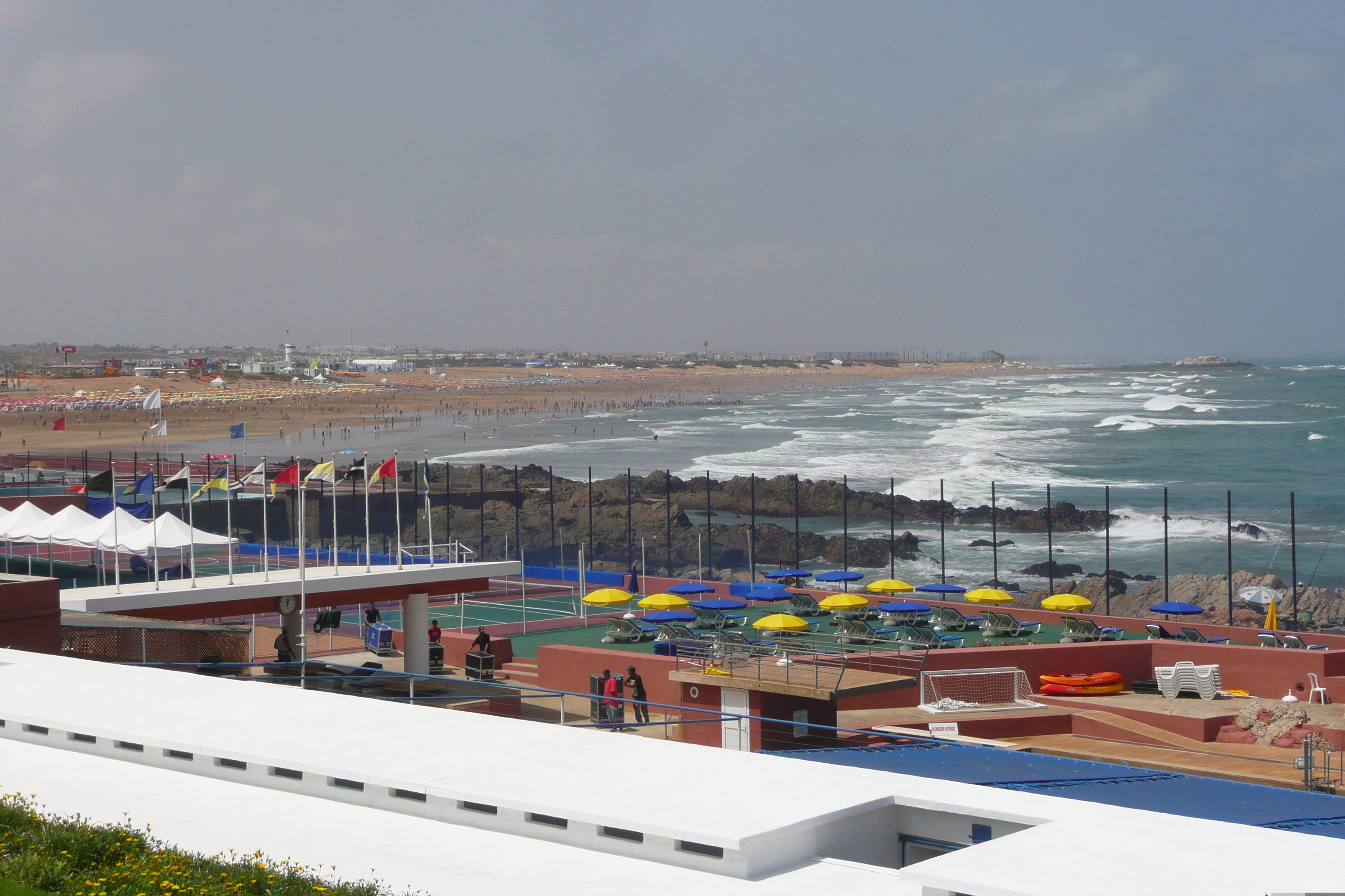 รูปถ่าย โมร็อกโก(Morocco) คาซาบลังกา(Casablanca) ถนนเลียบทะเลคาซาบลังกา(Casablanca Corniche) 2008-07 75