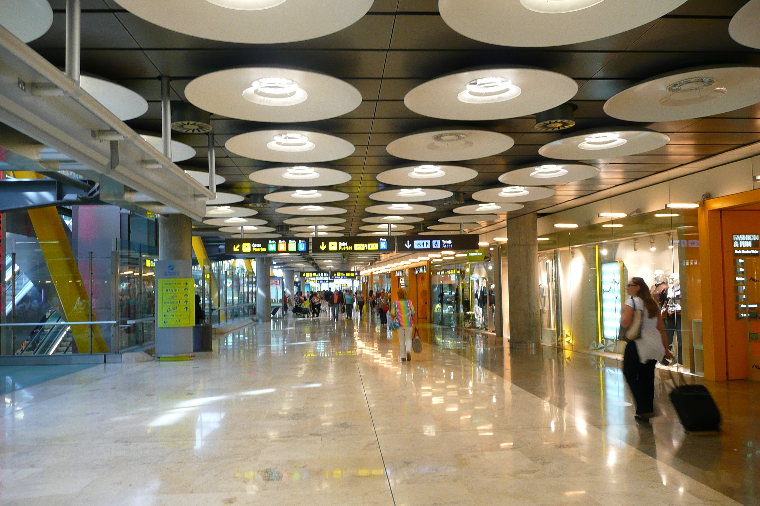 รูปถ่าย สเปน(Spain) มาดริค(Madrid) ท่าอากาศยานบาราคัส(Barajas Airport) 2007-09 40