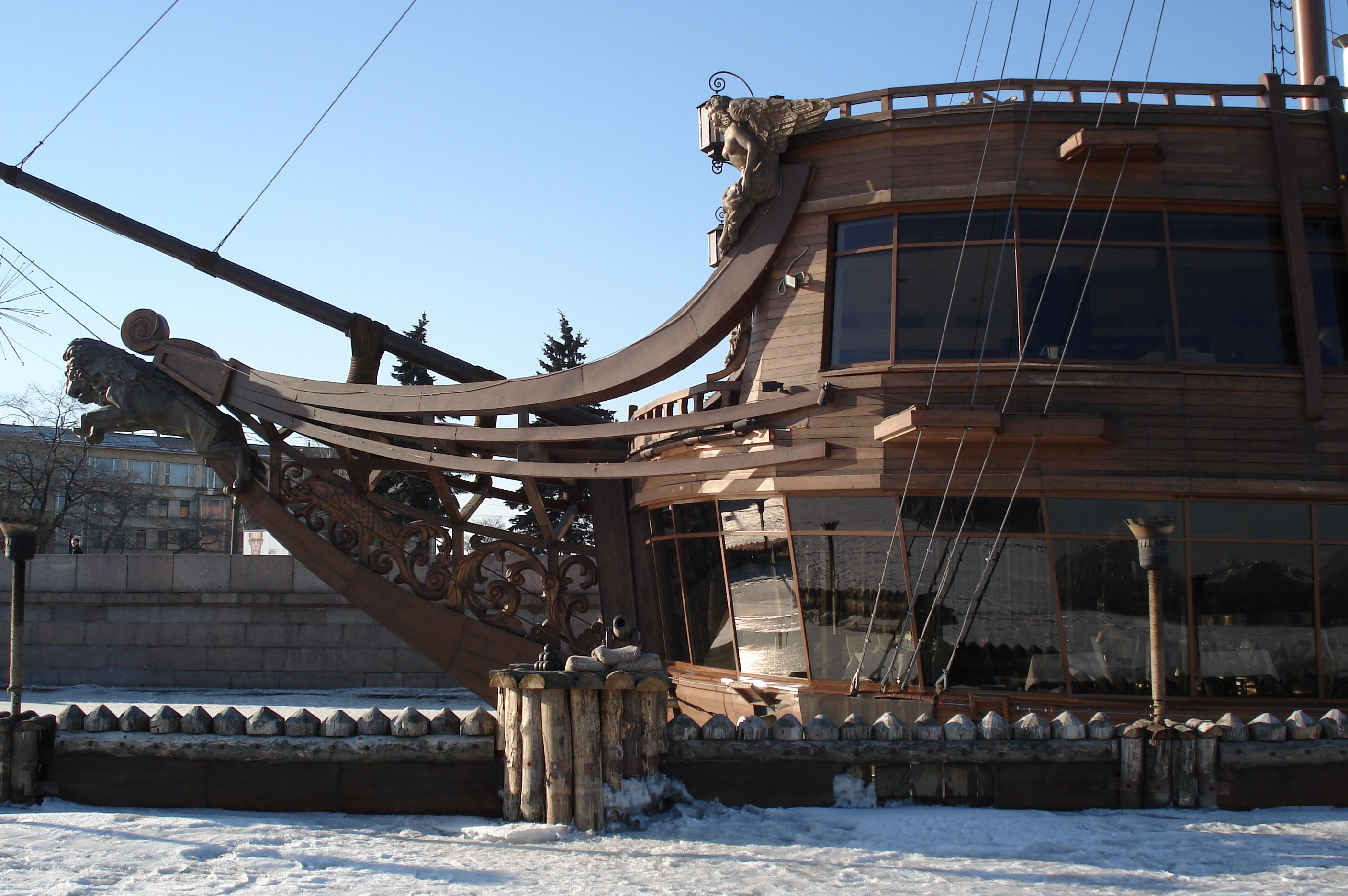 รูปถ่าย รัสเซีย(Russia) เซนต์ปีเตอร์สเบิร์ก(St Petersburg) เนวา(Neva) 2006-03 28
