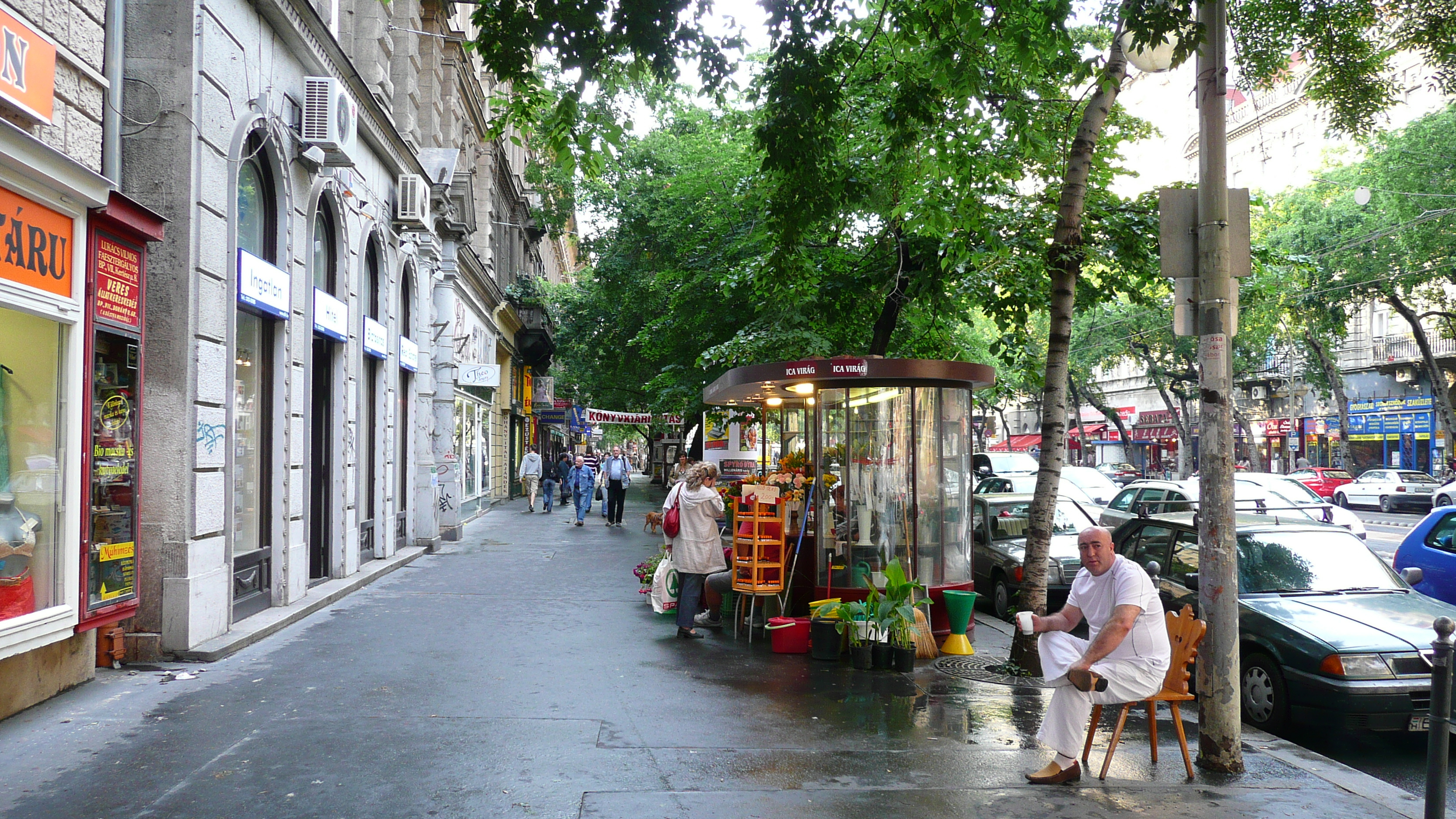 รูปถ่าย ฮังการี(Hungary) บูดาเปสต์(Budapest) ใจกลางบูดาเปสต์(Central Budapest) 2007-06 77