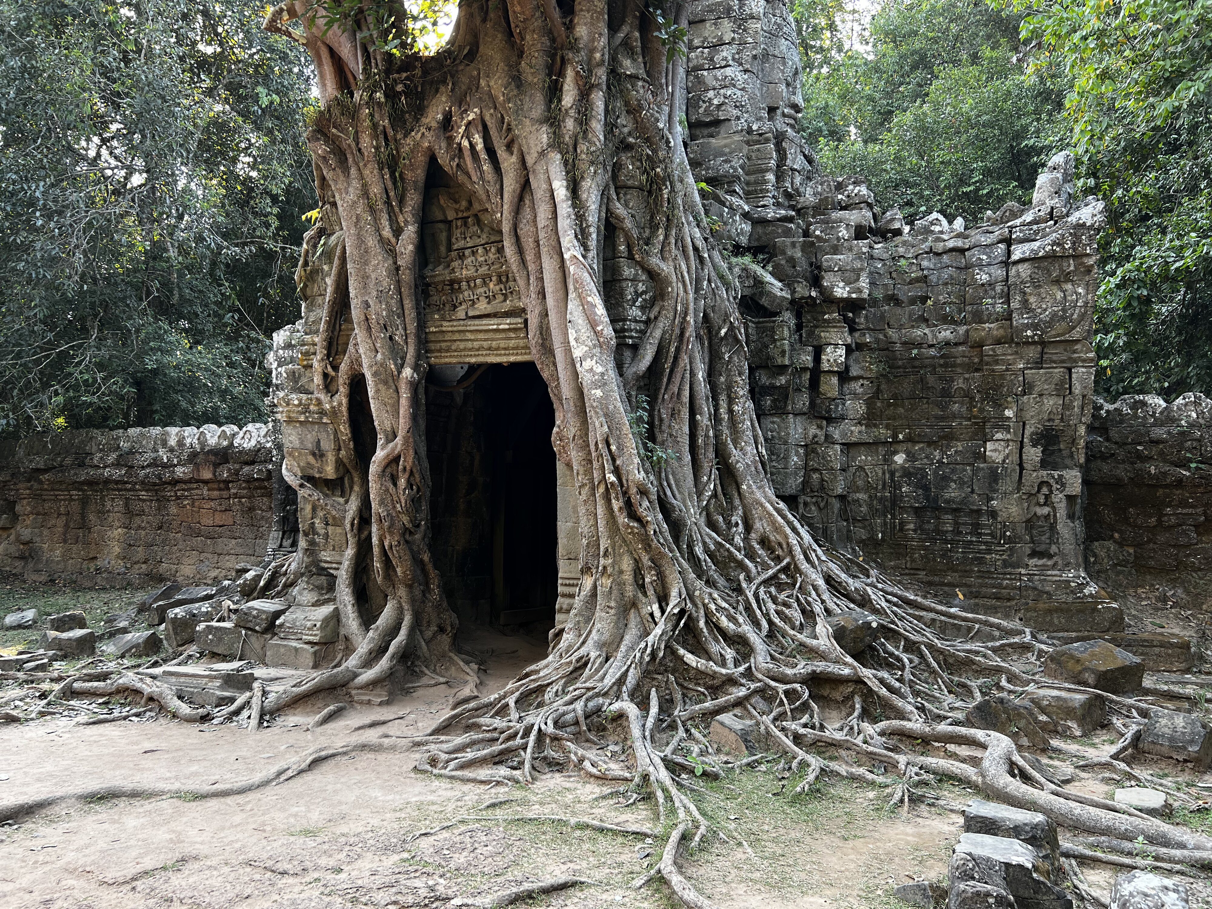 รูปถ่าย กัมพูชา(Cambodia) เสียมราฐ(Siem Reap) ปราสาทตาสม(Ta Som) 2023-01 29