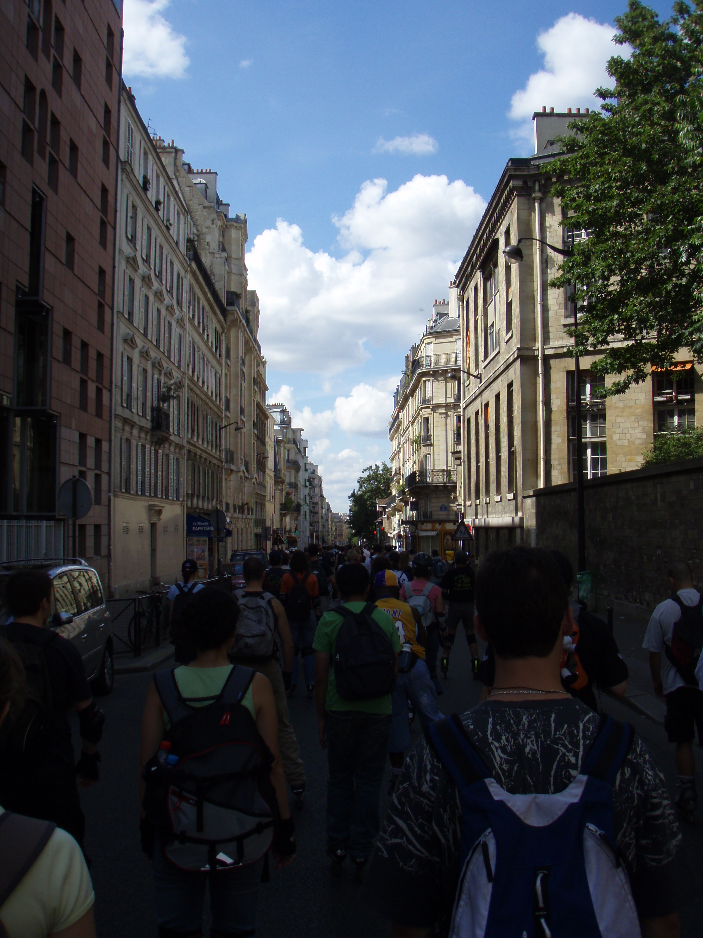 รูปถ่าย ฝรั่งเศส(France) ปารีส(Paris) เล่นสเก็ตในปารีส(Randonnee Roller et Coquillages) 2007-07 68