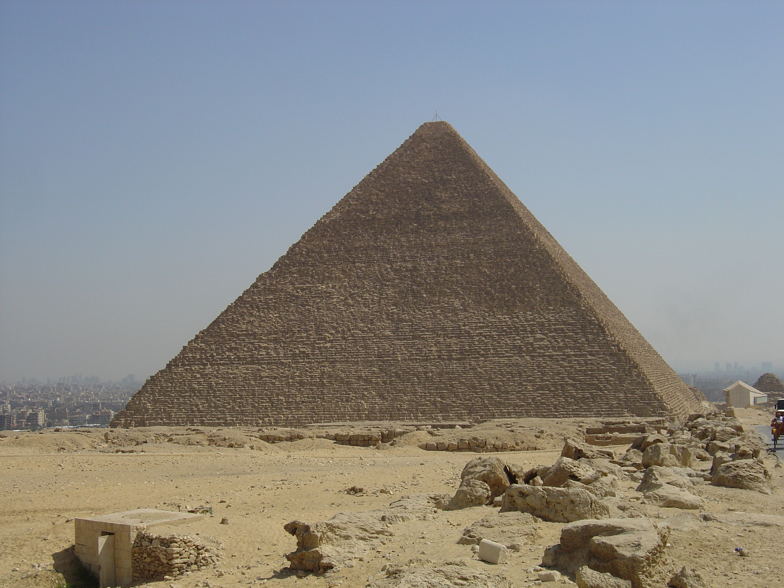 รูปถ่าย อียิปต์(Egypt) มหาพีระมิดแห่งกีซา(Giza Pyramids) 2004-09 12