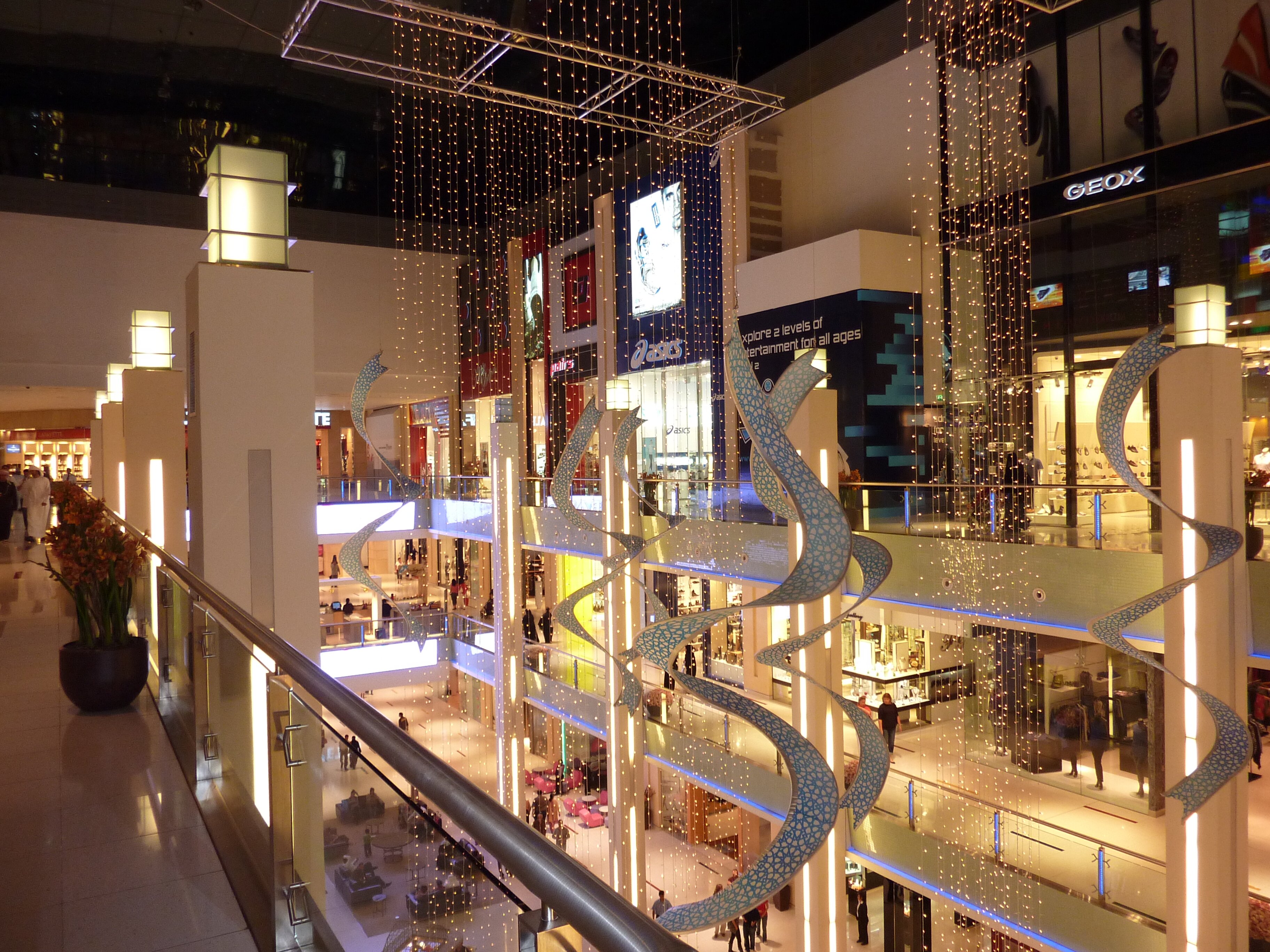 รูปถ่าย สหรัฐอาหรับเอมิเรตส์(United Arab Emirates) ดูไบ(Dubai) ดูไบมอลล์(The Dubai Mall) 2009-12 65