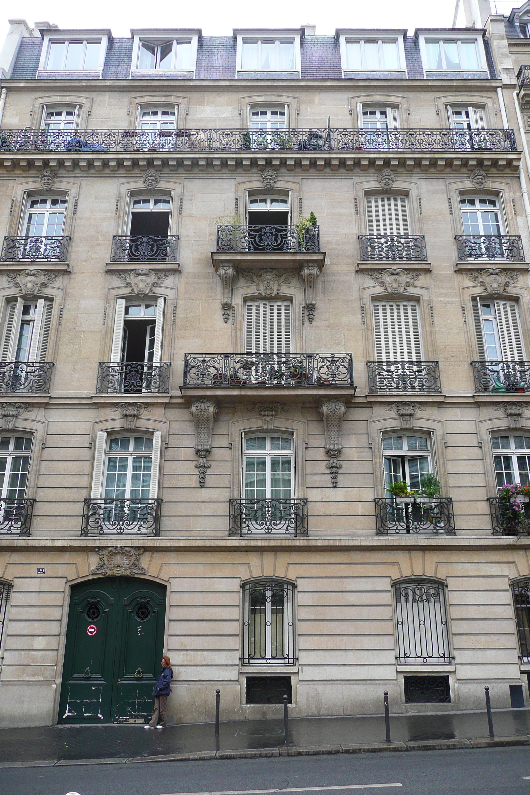 รูปถ่าย ฝรั่งเศส(France) ปารีส(Paris) ถนนโรม(Rue de Rome) 2007-06 16