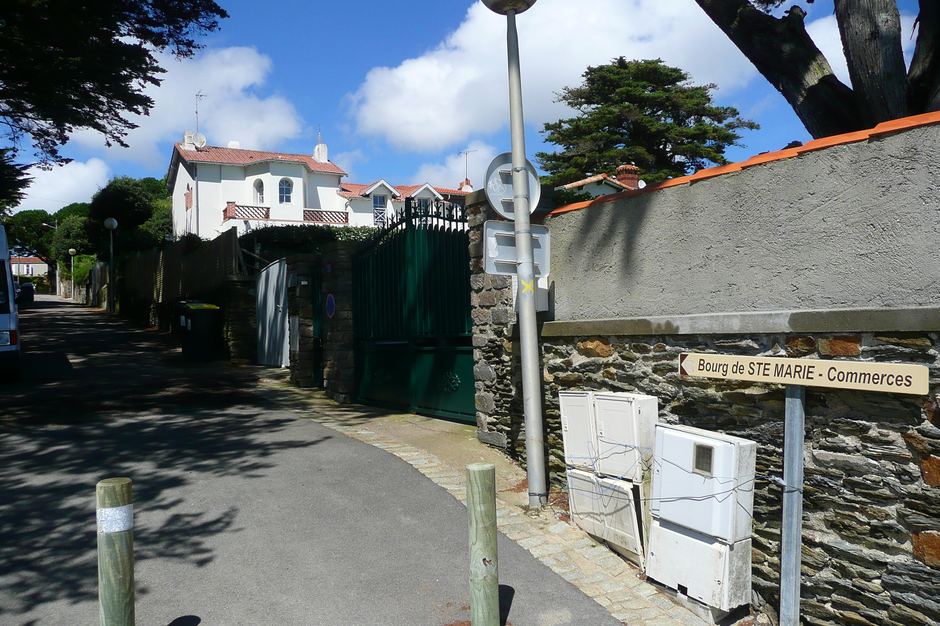 รูปถ่าย ฝรั่งเศส(France) ปอร์นิค(Pornic) แซ็นต์มารี-ซูร์-แมร์(Sainte Marie sur Mer) 2008-07 24