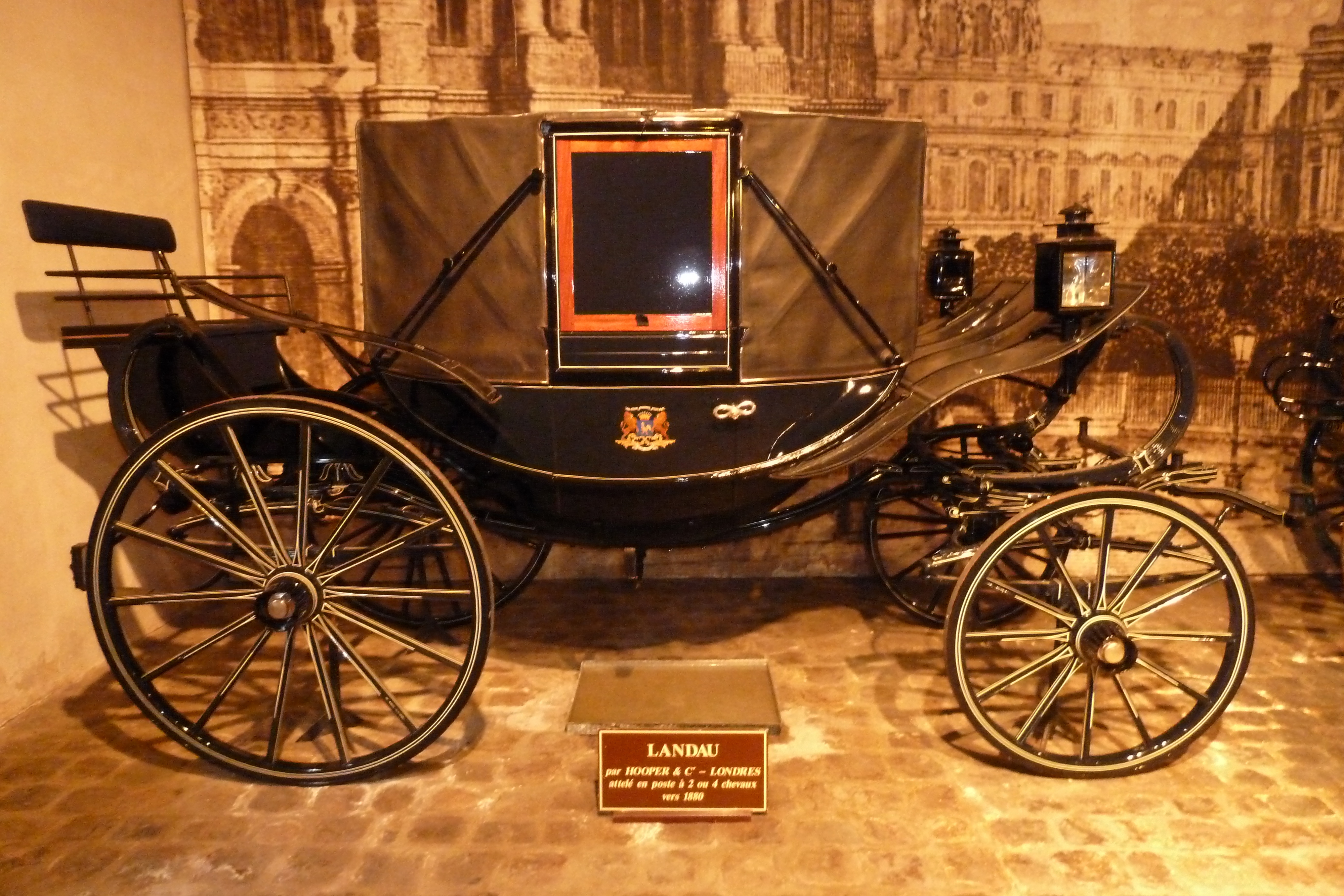 รูปถ่าย ฝรั่งเศส(France) ปราสาทโว-เลอ-วีกงต์(Vaux Le Vicomte Castle) พิพิธภัณฑ์รถม้า(Horse driven carriages museum) 2010-09 24