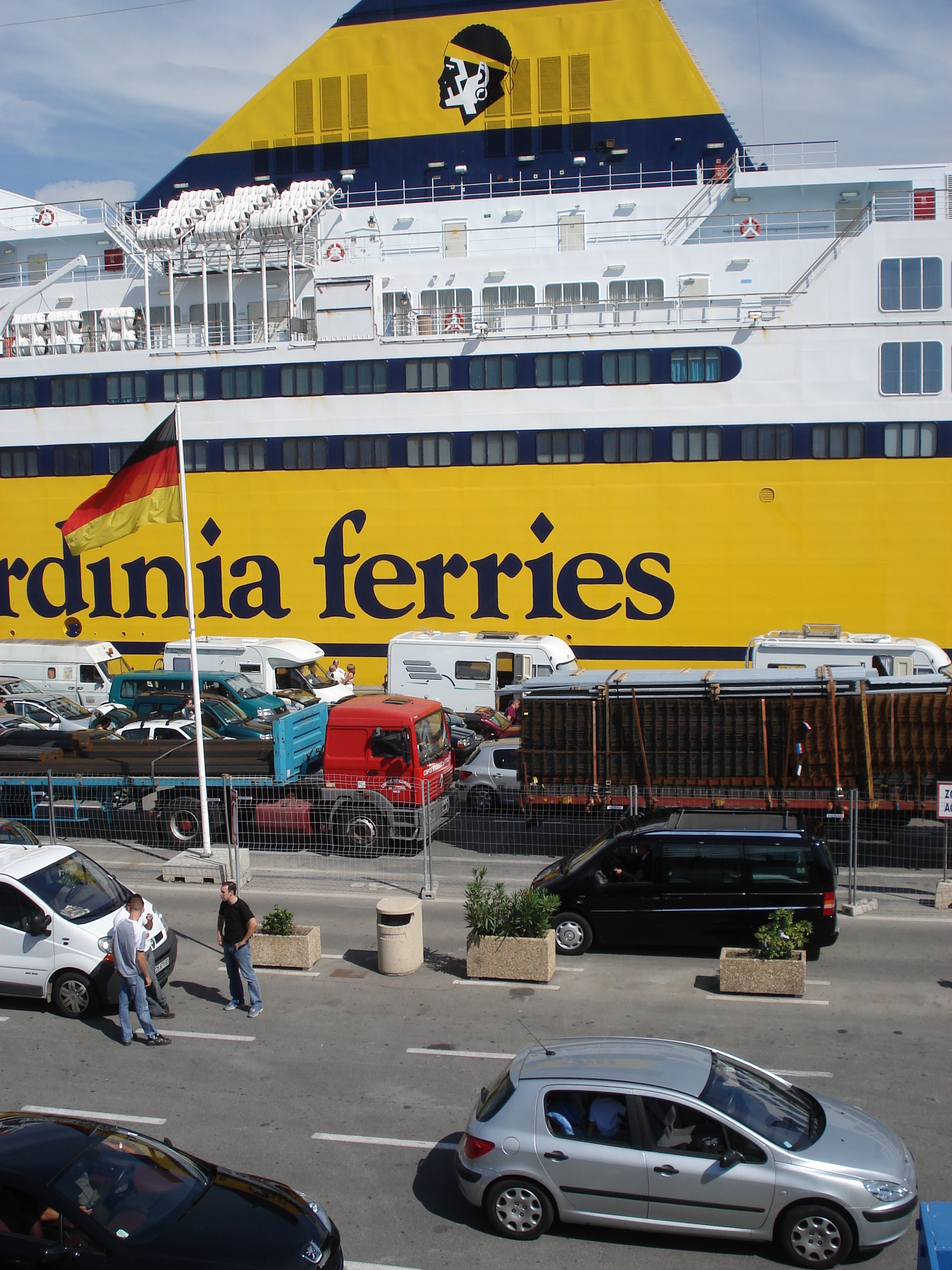 รูปถ่าย ฝรั่งเศส(France) คอร์สิคา(Corsica) เรือเฟอร์รีคอร์ซิกา(Corsica Ferries) 2006-09 23