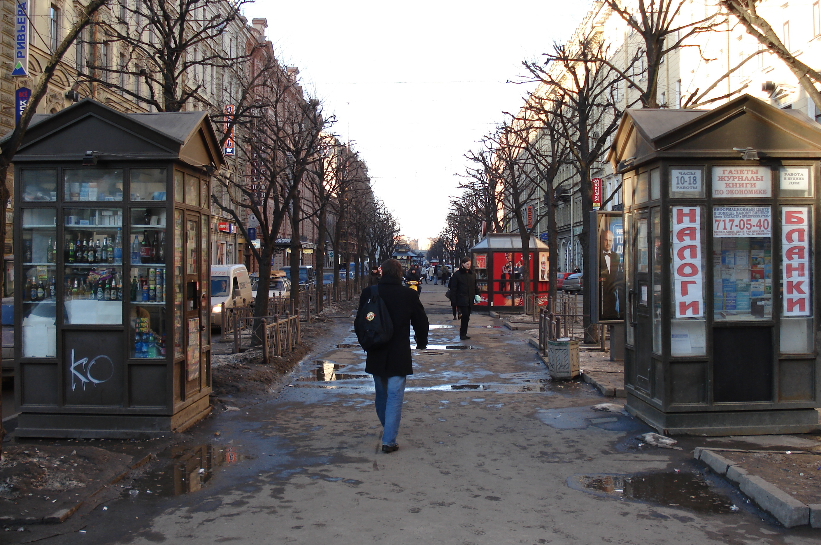 รูปถ่าย รัสเซีย(Russia) เซนต์ปีเตอร์สเบิร์ก(St Petersburg) ถนนเนฟสกี(Nevsky Prospect) 2006-03 99