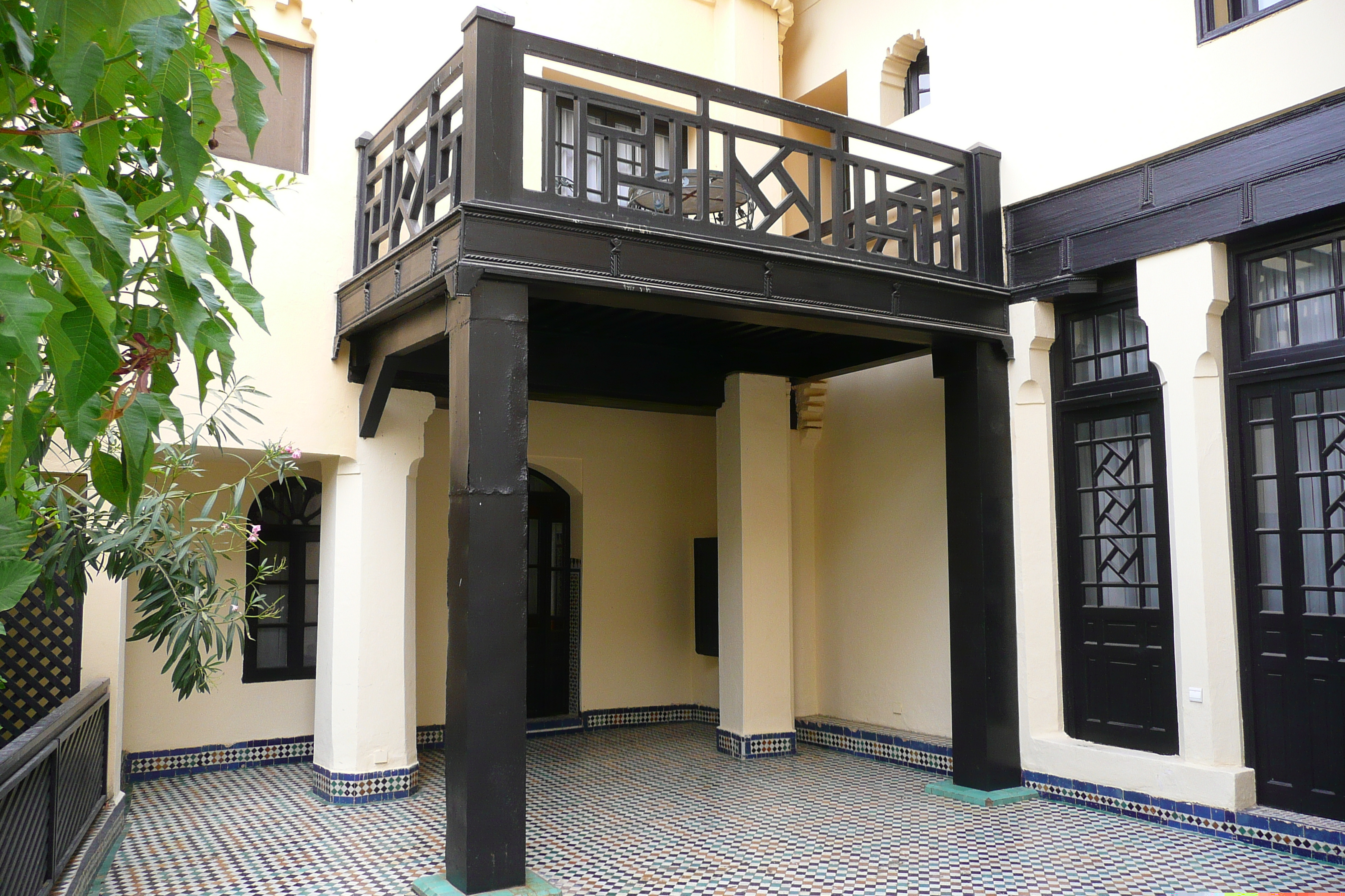 รูปถ่าย โมร็อกโก(Morocco) เฟส(Fes) โรงแรมปาเลจาไม(Palais Jamai Hotel) 2008-07 71