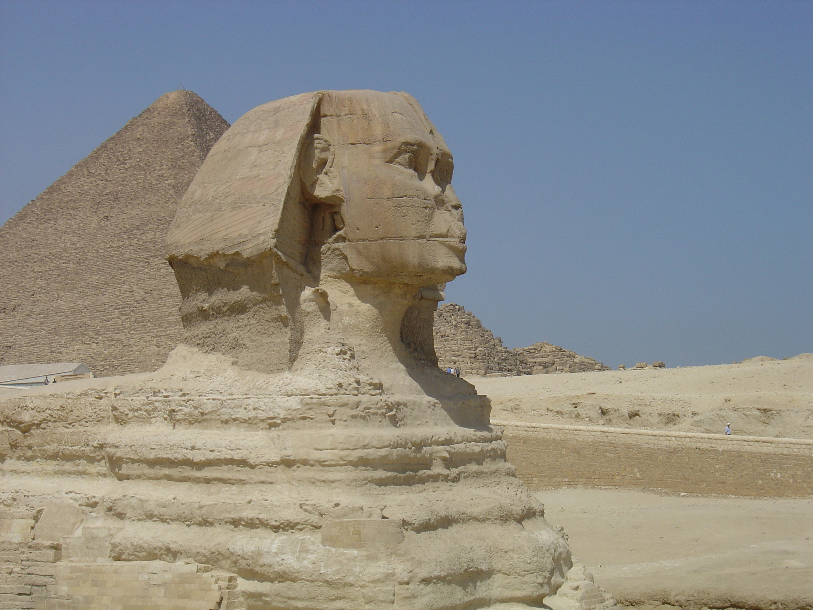 รูปถ่าย อียิปต์(Egypt) มหาพีระมิดแห่งกีซา(Giza Pyramids) 2004-09 15