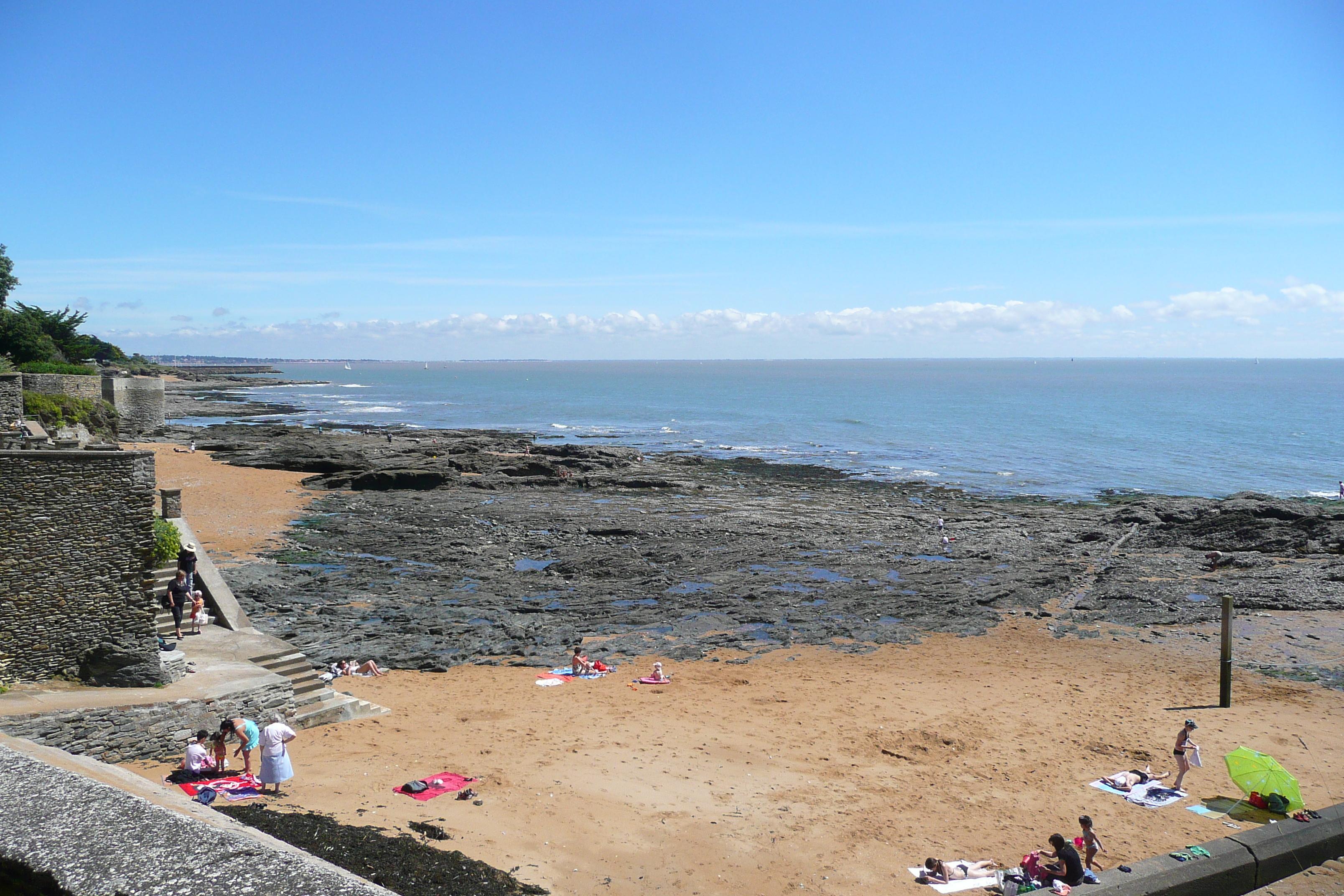 รูปถ่าย ฝรั่งเศส(France) ปอร์นิค(Pornic) แซ็นต์มารี-ซูร์-แมร์(Sainte Marie sur Mer) 2008-07 30