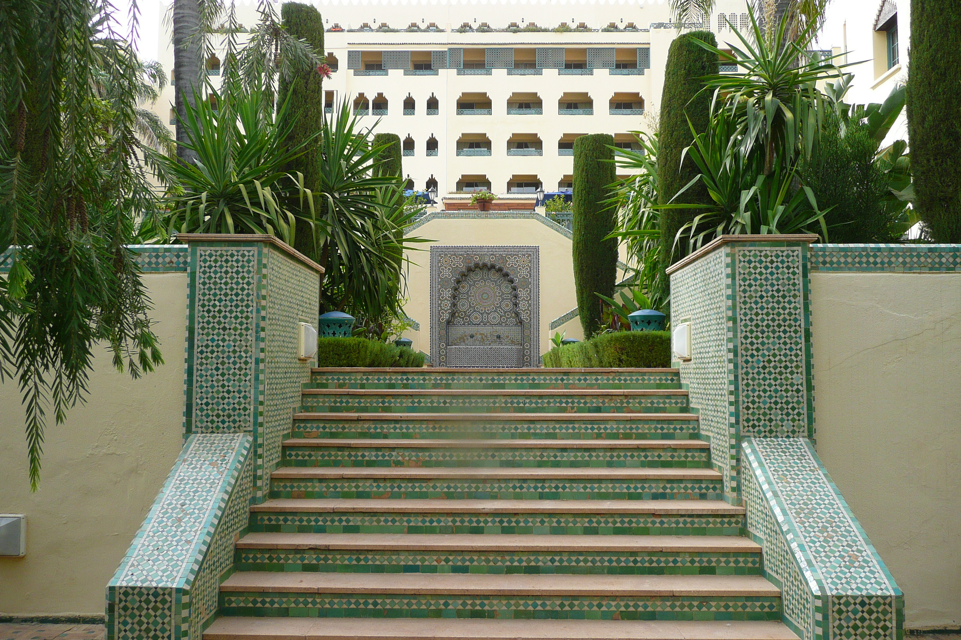 รูปถ่าย โมร็อกโก(Morocco) เฟส(Fes) โรงแรมปาเลจาไม(Palais Jamai Hotel) 2008-07 81