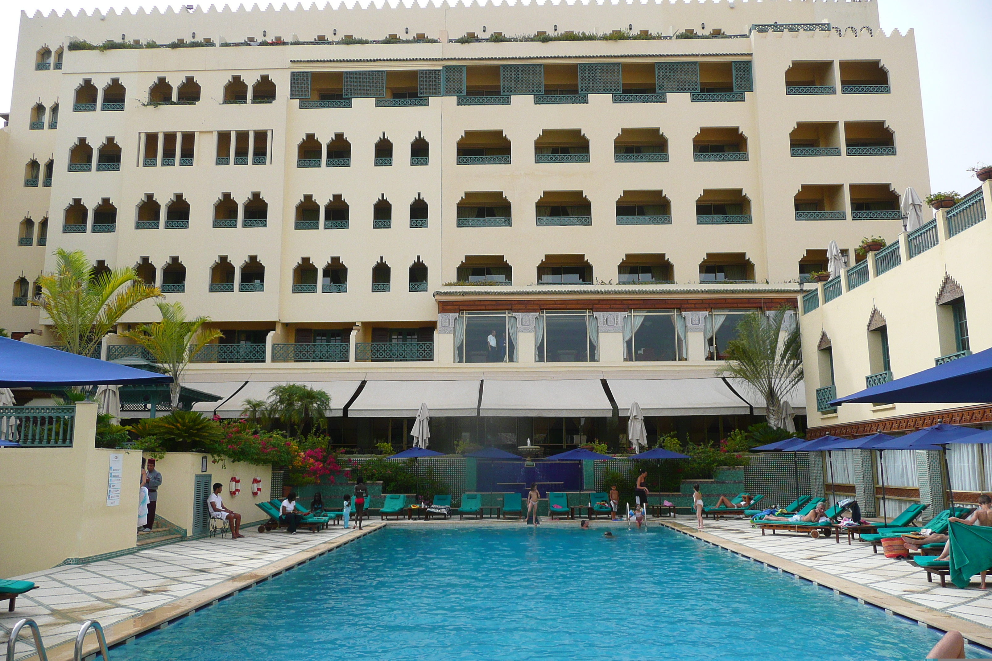 รูปถ่าย โมร็อกโก(Morocco) เฟส(Fes) โรงแรมปาเลจาไม(Palais Jamai Hotel) 2008-07 90