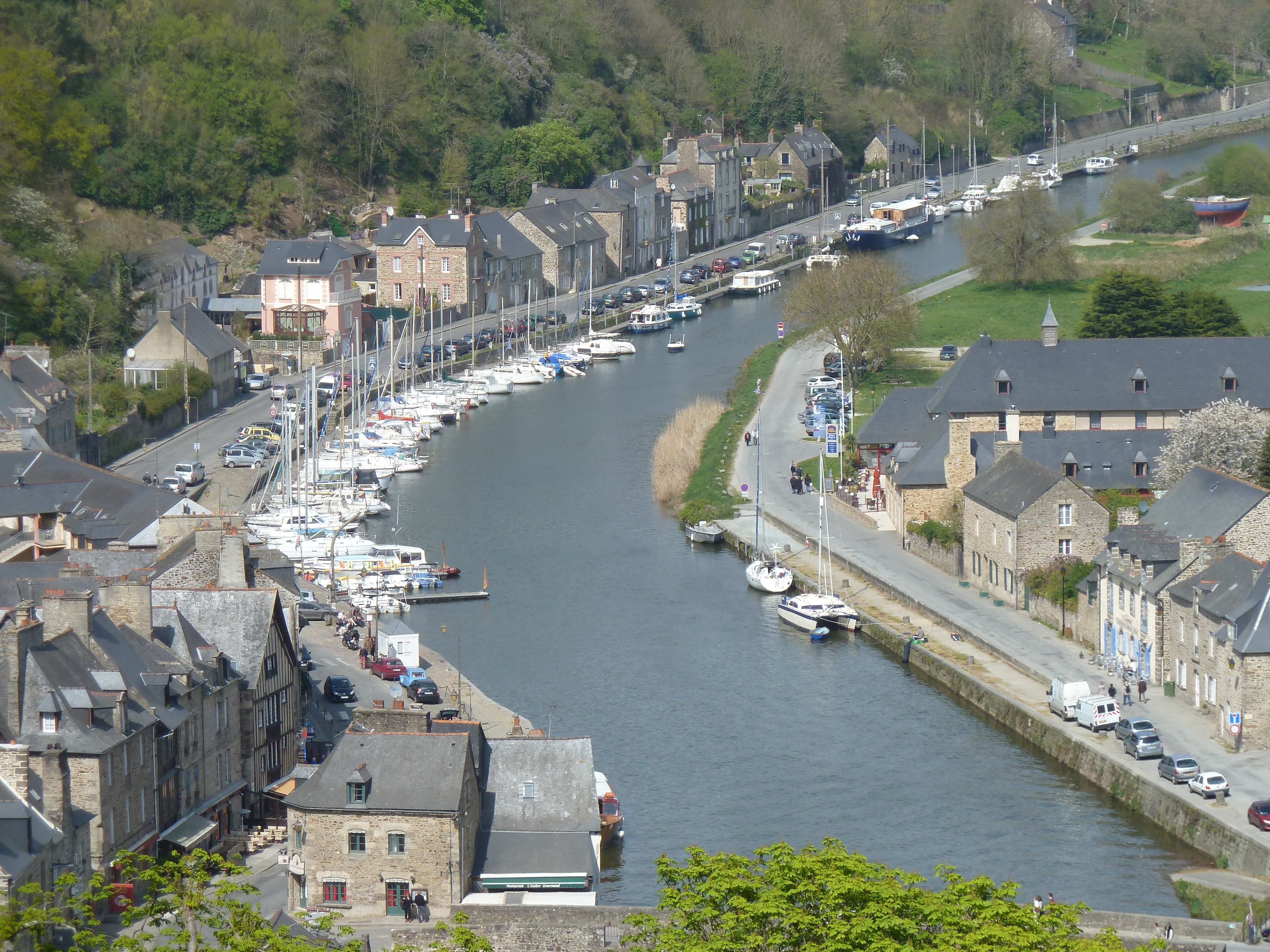 รูปถ่าย ฝรั่งเศส(France) ดีน็อง(Dinan) ริมแม่น้ำดีน็อง(Dinan Riverside) 2010-04 14