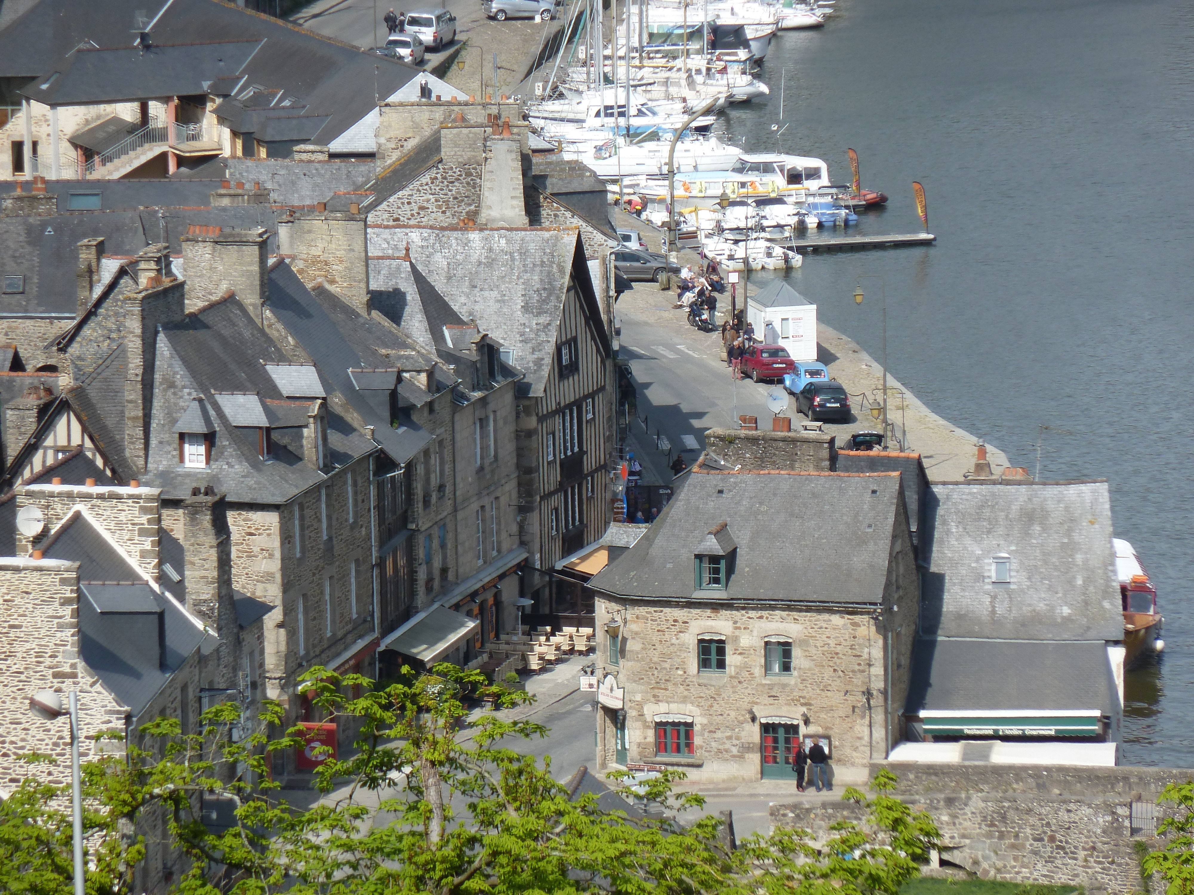 รูปถ่าย ฝรั่งเศส(France) ดีน็อง(Dinan) ริมแม่น้ำดีน็อง(Dinan Riverside) 2010-04 15