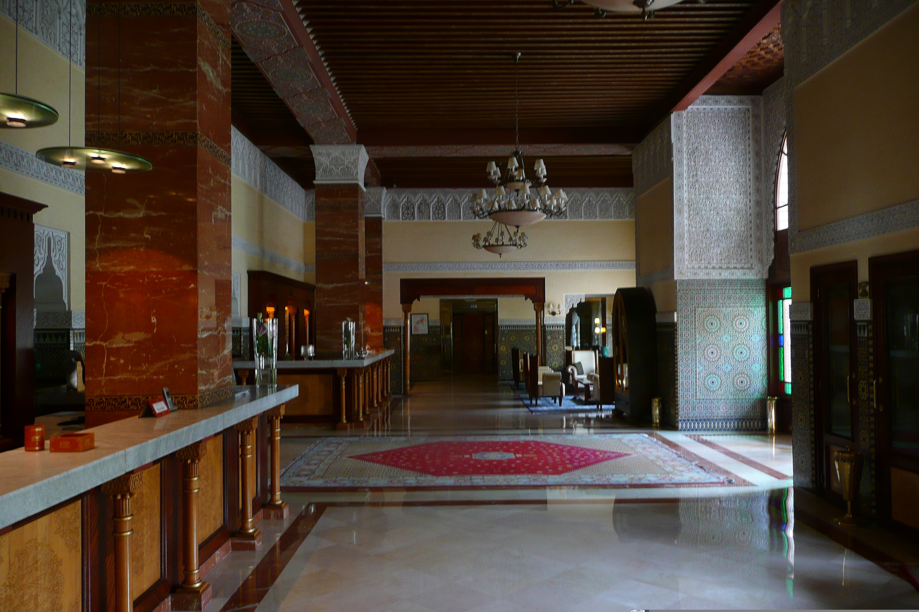 รูปถ่าย โมร็อกโก(Morocco) เฟส(Fes) โรงแรมปาเลจาไม(Palais Jamai Hotel) 2008-07 43