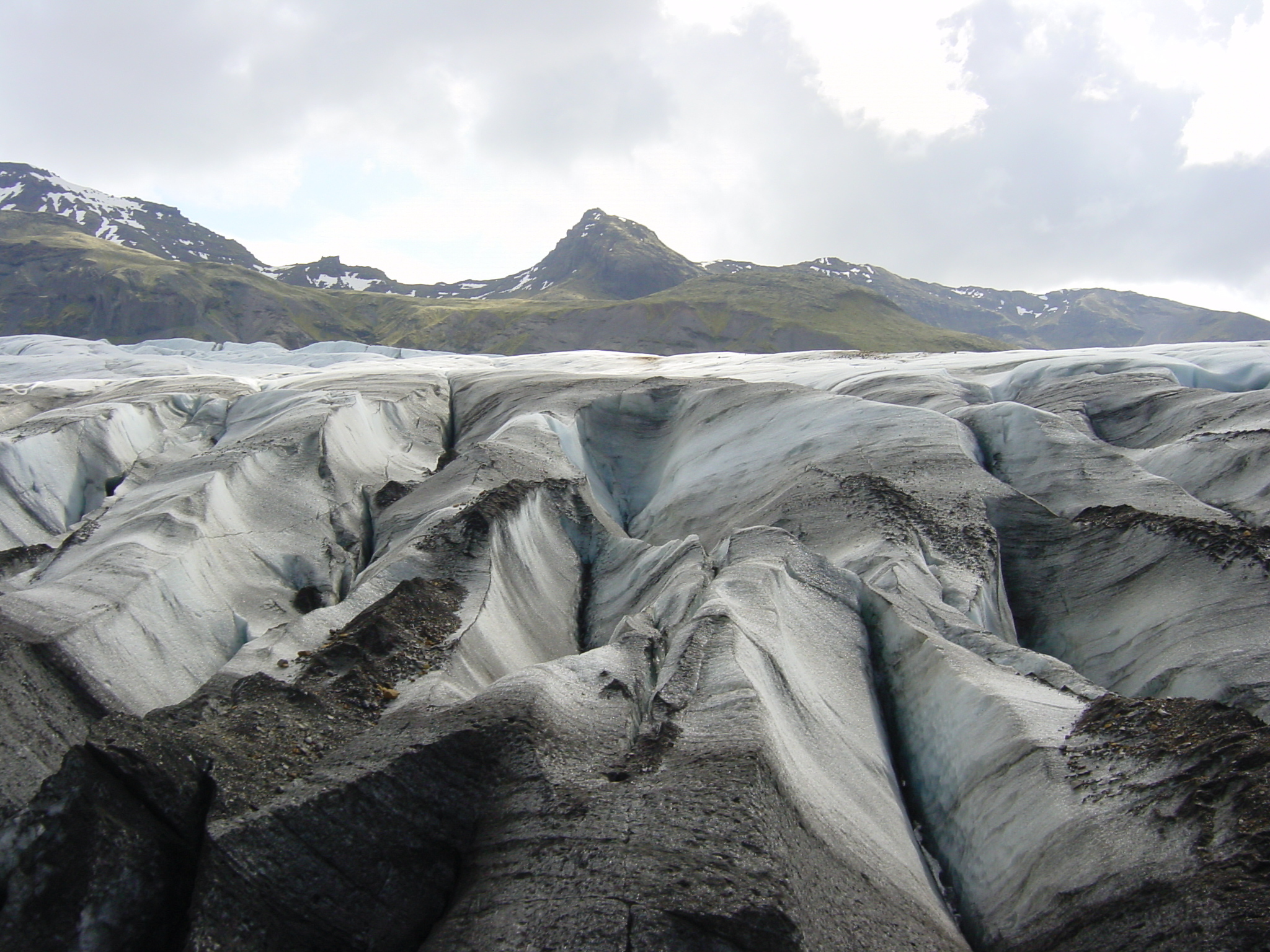 รูปถ่าย ไอซ์แลนด์(Iceland) สกาตาเฟลส์โจกูล(Skaftafellsjokull) 2003-06 31