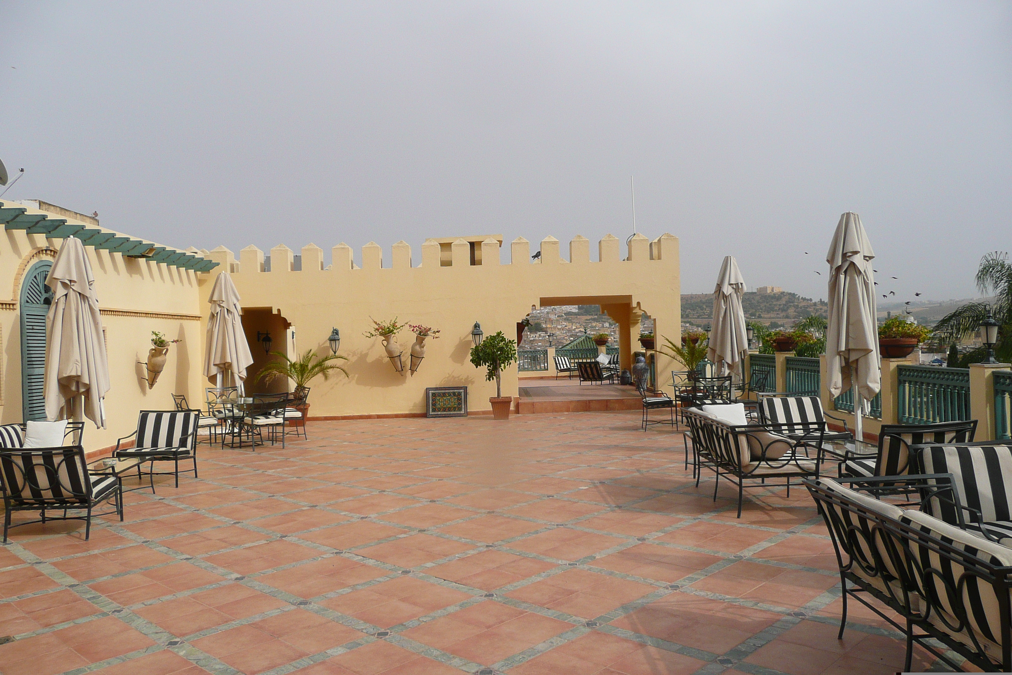 รูปถ่าย โมร็อกโก(Morocco) เฟส(Fes) โรงแรมปาเลจาไม(Palais Jamai Hotel) 2008-07 27