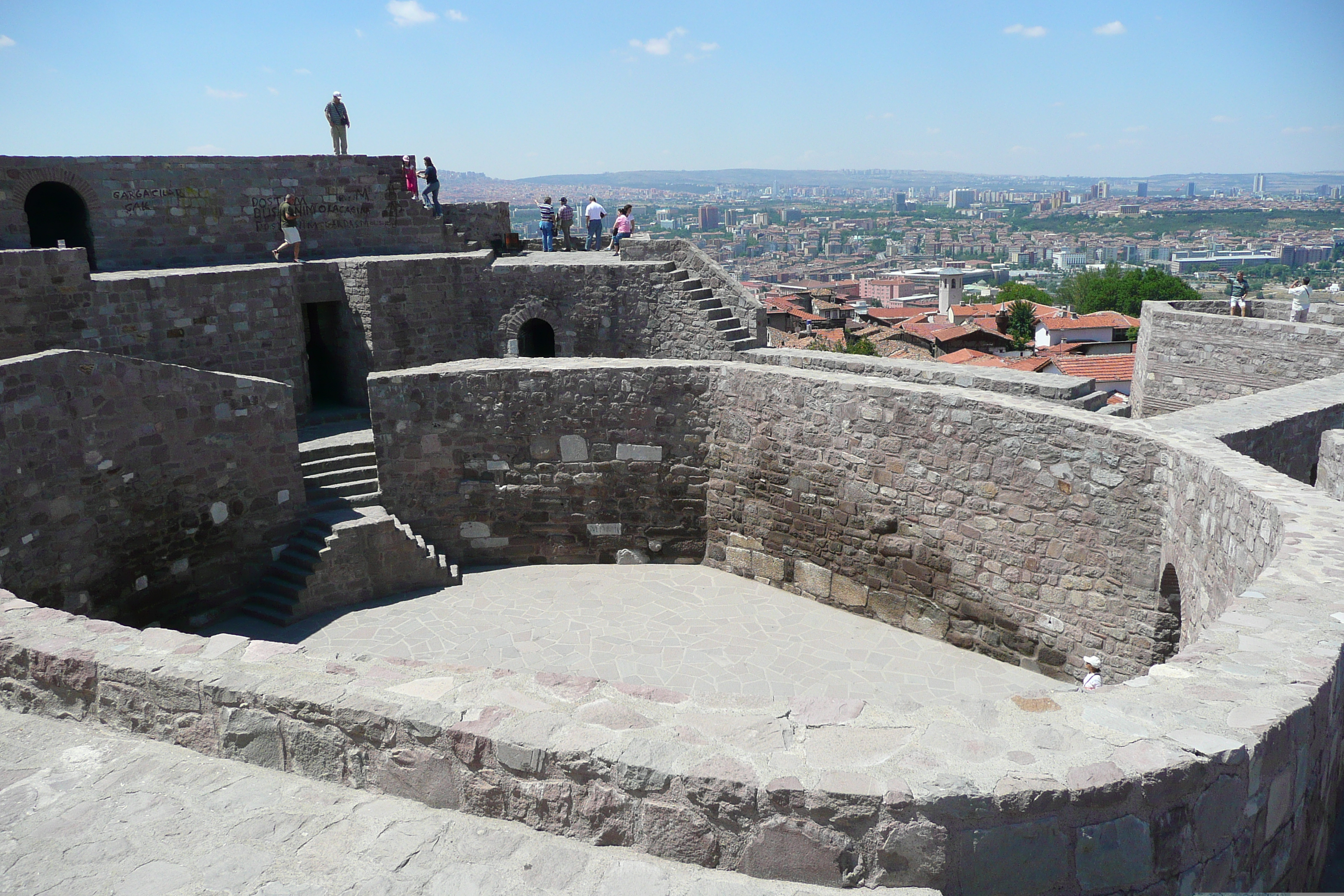 รูปถ่าย ตุรกี(Turkey) อังการา(Ankara) ป้อมปราการอังการา(Ankara Fortress) 2008-07 43