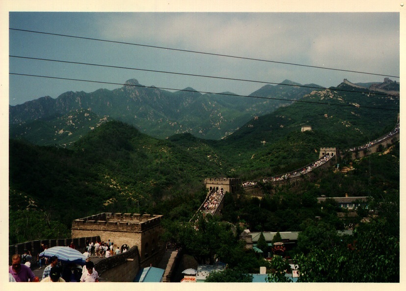 รูปถ่าย จีน(China) กำแพงเมืองจีน(Great Wall of China) 1994-07 6