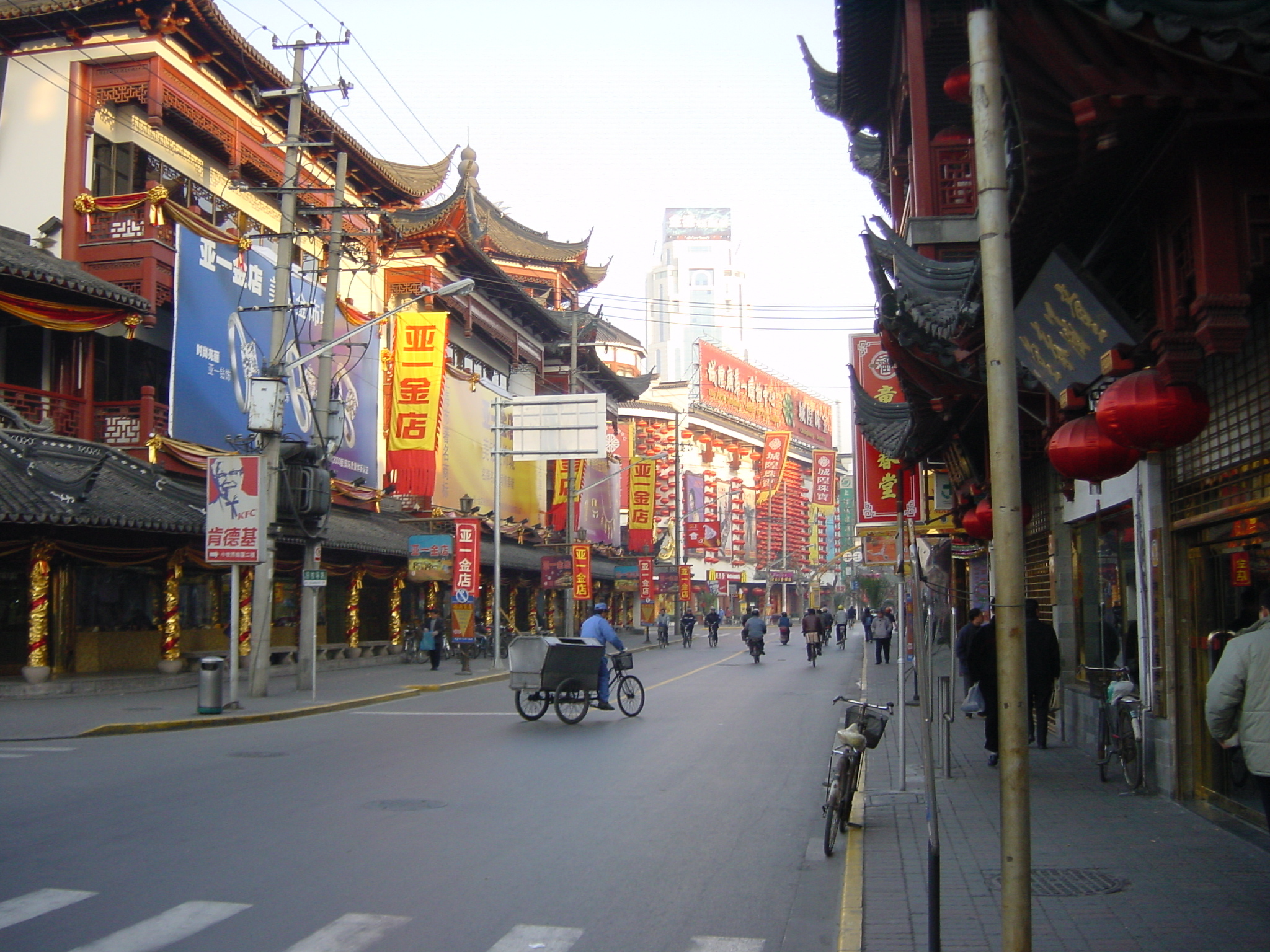 รูปถ่าย จีน(China) เซี่ยงไฮ้(Shanghai) 2002-01 24