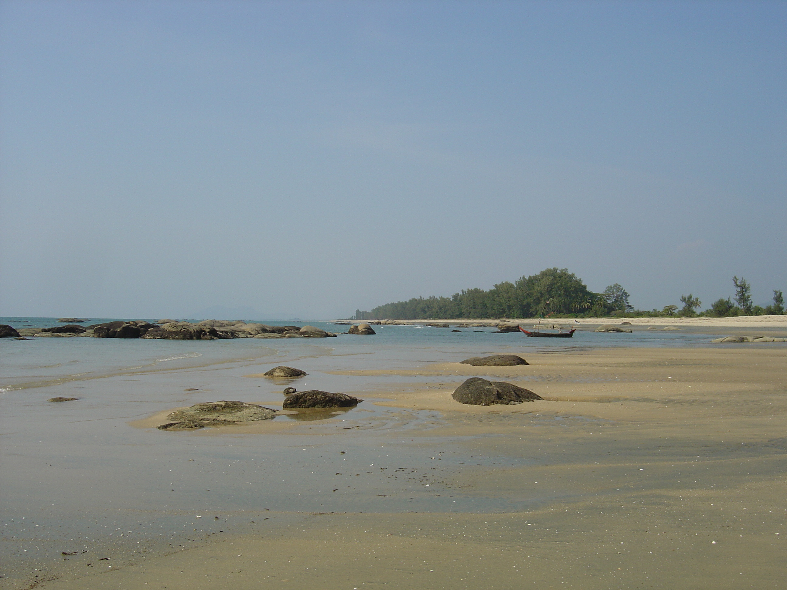 รูปถ่าย พม่า(Myanmar) หาดหม่องมะกัน(Maungmagan beach) 2005-01 77