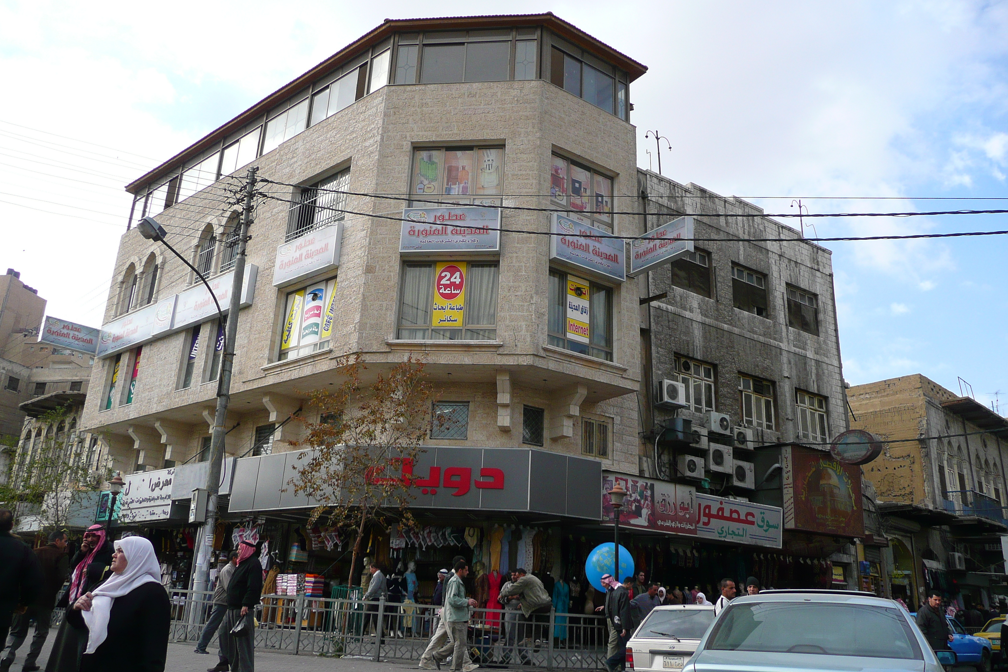 รูปถ่าย จอร์แดน(Jordan) อัมมาน(Amman) ใจกลางเมืองอัมมาน(Amman Downtown) 2007-12 6