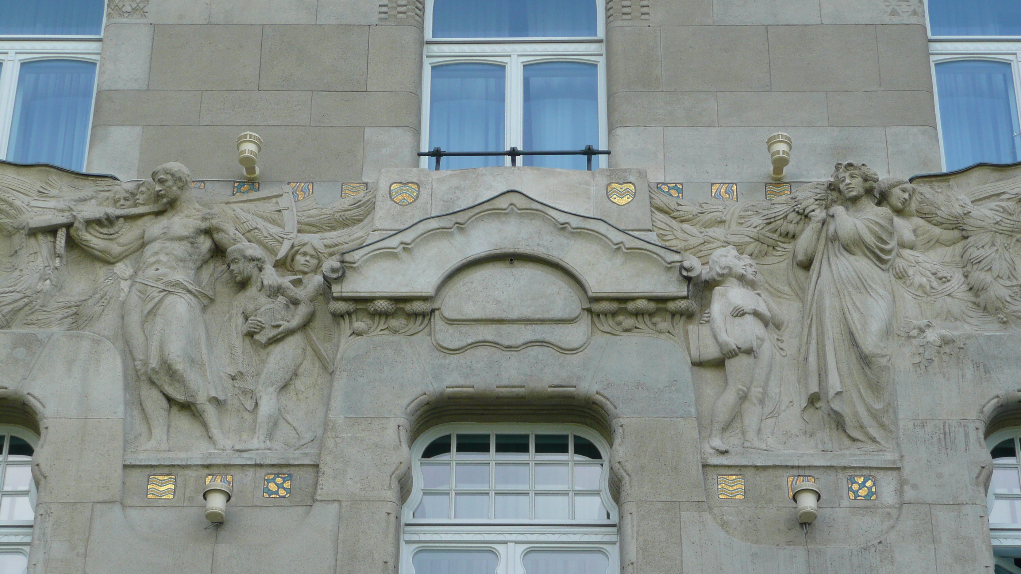 รูปถ่าย ฮังการี(Hungary) บูดาเปสต์(Budapest) ใจกลางบูดาเปสต์(Central Budapest) 2007-06 0