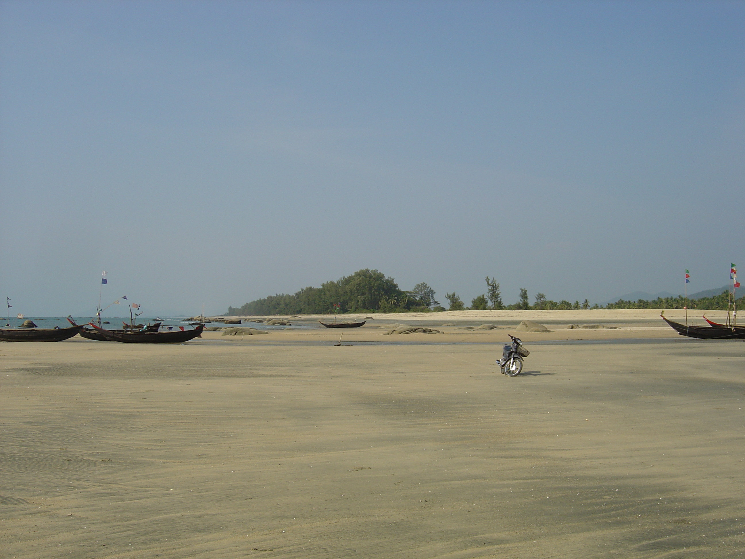 รูปถ่าย พม่า(Myanmar) หาดหม่องมะกัน(Maungmagan beach) 2005-01 0