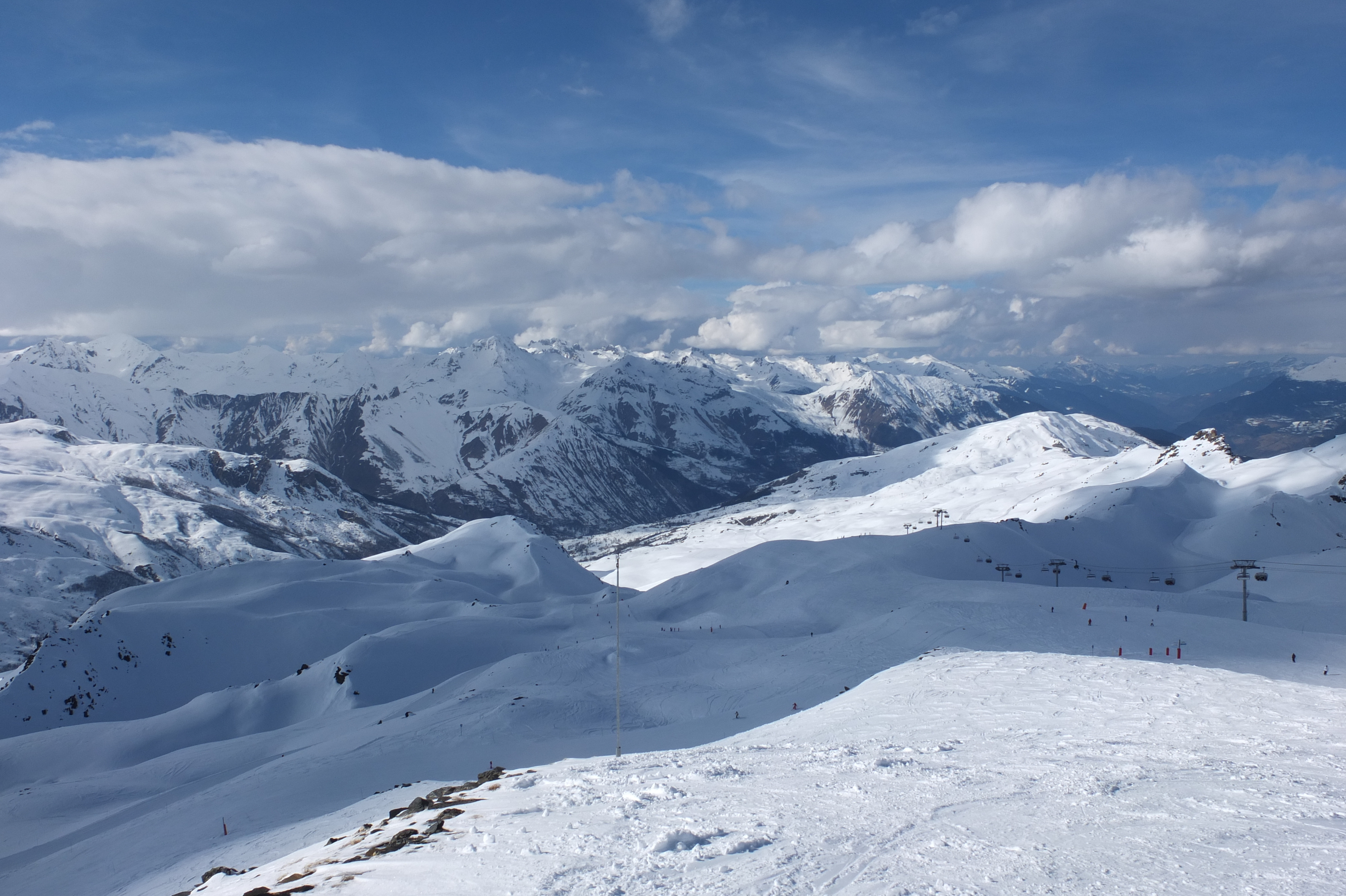 รูปถ่าย ฝรั่งเศส(France) เลทรัววาเล(Les 3 Vallees) 2013-03 336