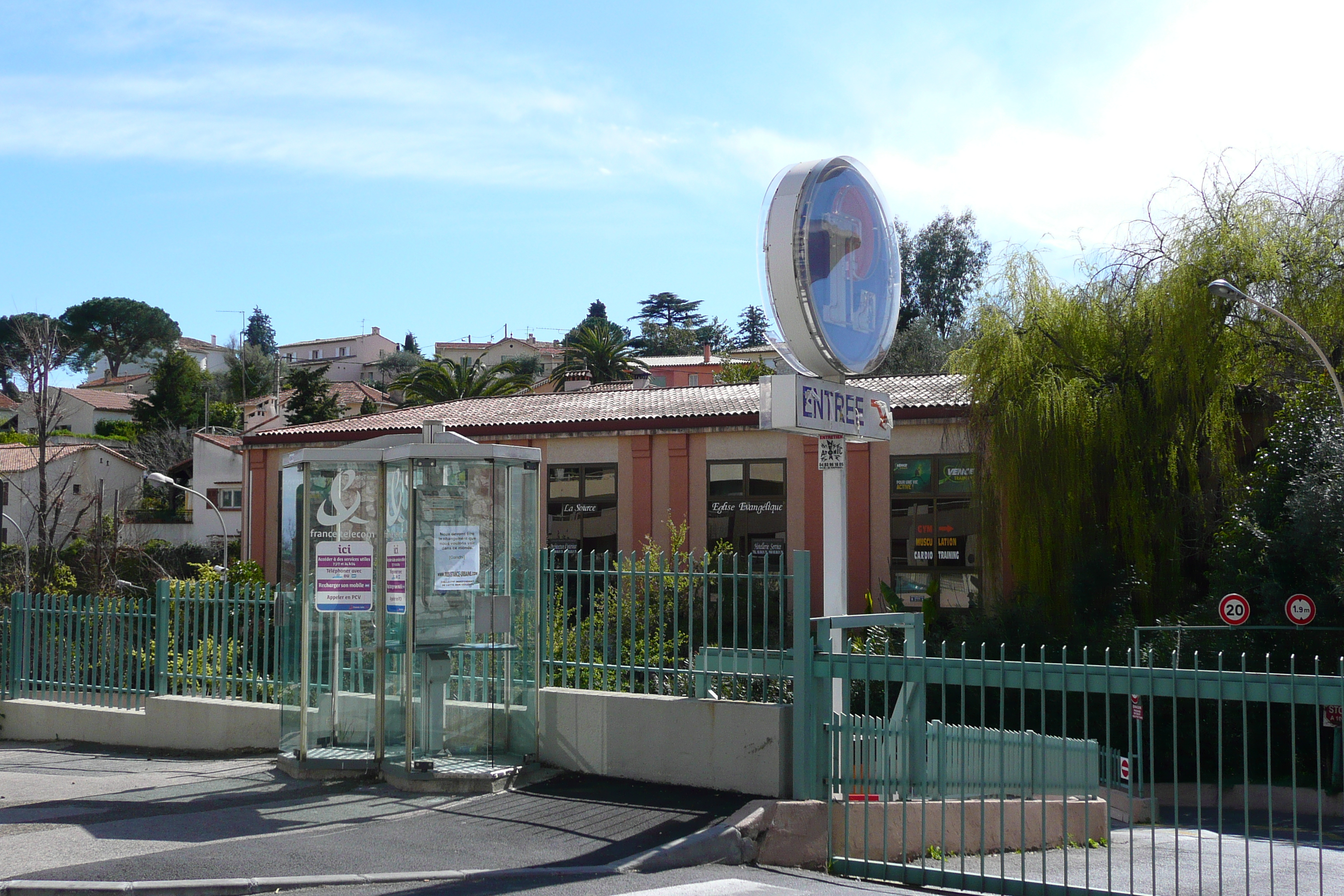 รูปถ่าย ฝรั่งเศส(France) เฟรนช์ริวิเอรา(French Riviera) ถนนจากว็องส์ไปกาญ(Vence to Cagnes road) 2008-03 42