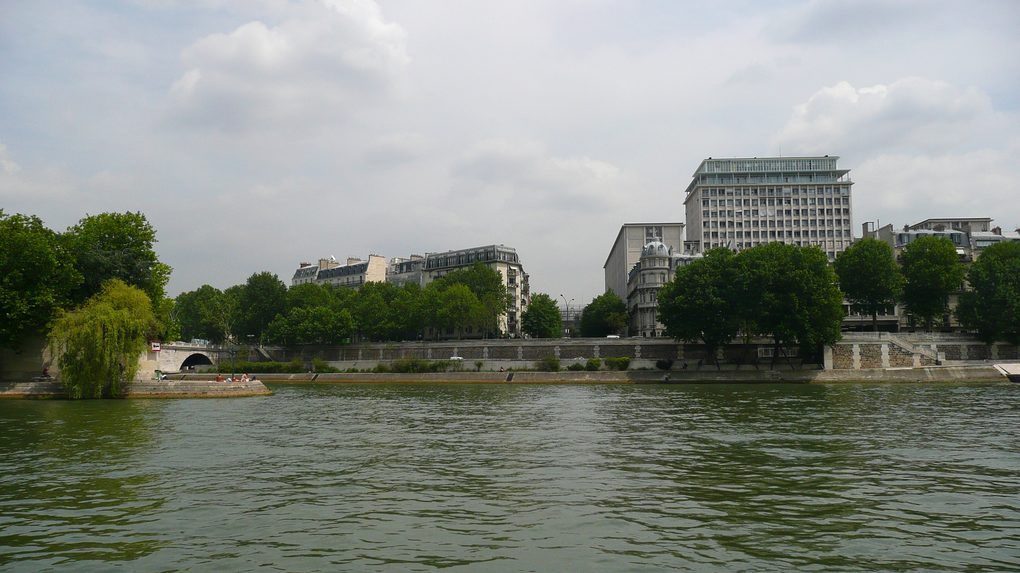 รูปถ่าย ฝรั่งเศส(France) ปารีส(Paris) ล่องเรือชมเมือง(Batobus Trip) 2007-06 23