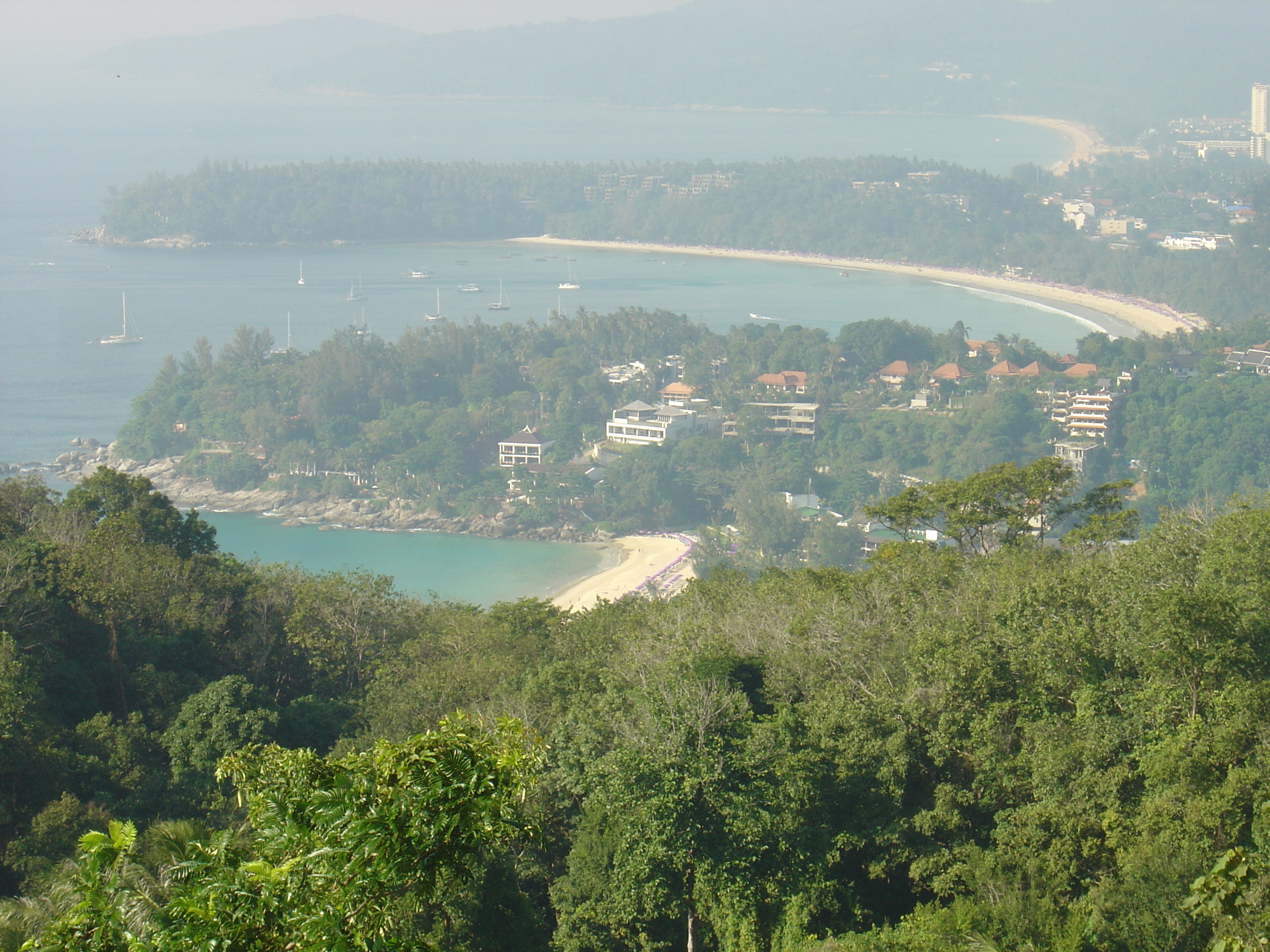 รูปถ่าย ไทย(Thailand) ภูเก็ต(Phuket) จุดชมวิวกะตะกะรน(Kata Karon Viewpoint) 2005-12 16