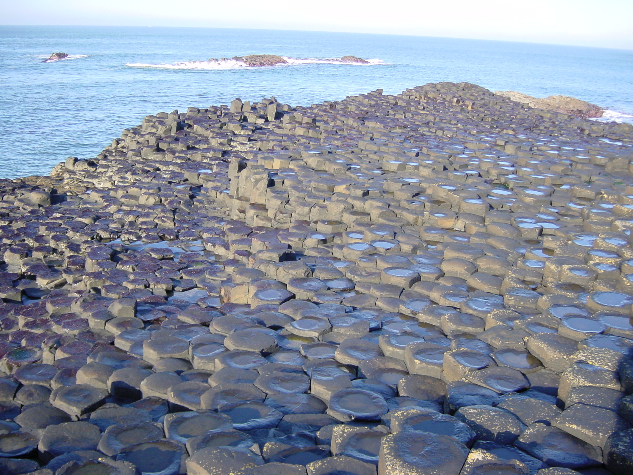 รูปถ่าย ไอร์แลนด์เหนือ(North Ireland) ไจแอนต์สคอสเวย์(Giant's Causeway) 2001-02 17