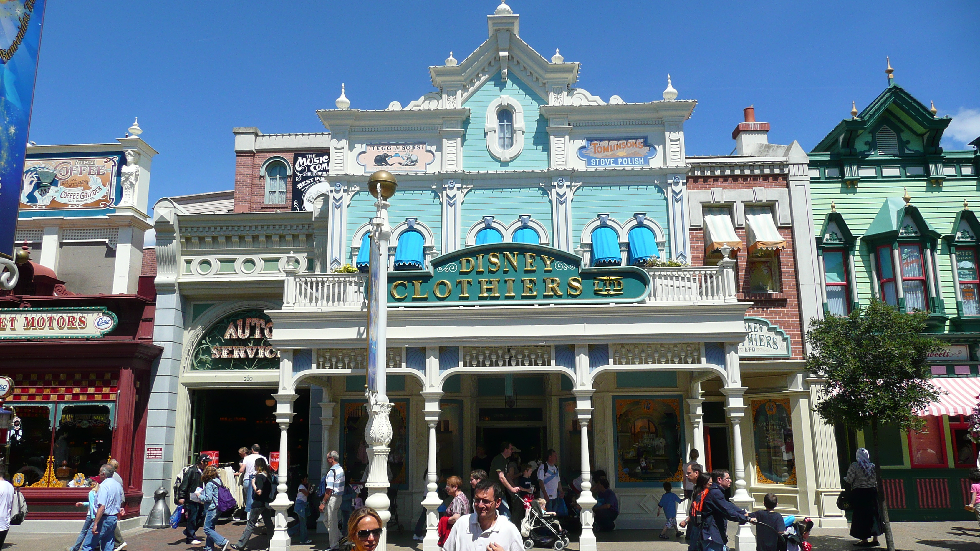 รูปถ่าย ฝรั่งเศส(France) ดิสนีย์แลนด์ปารีส(Disneyland Paris) เมนสตรีต(Main Street) 2007-07 2