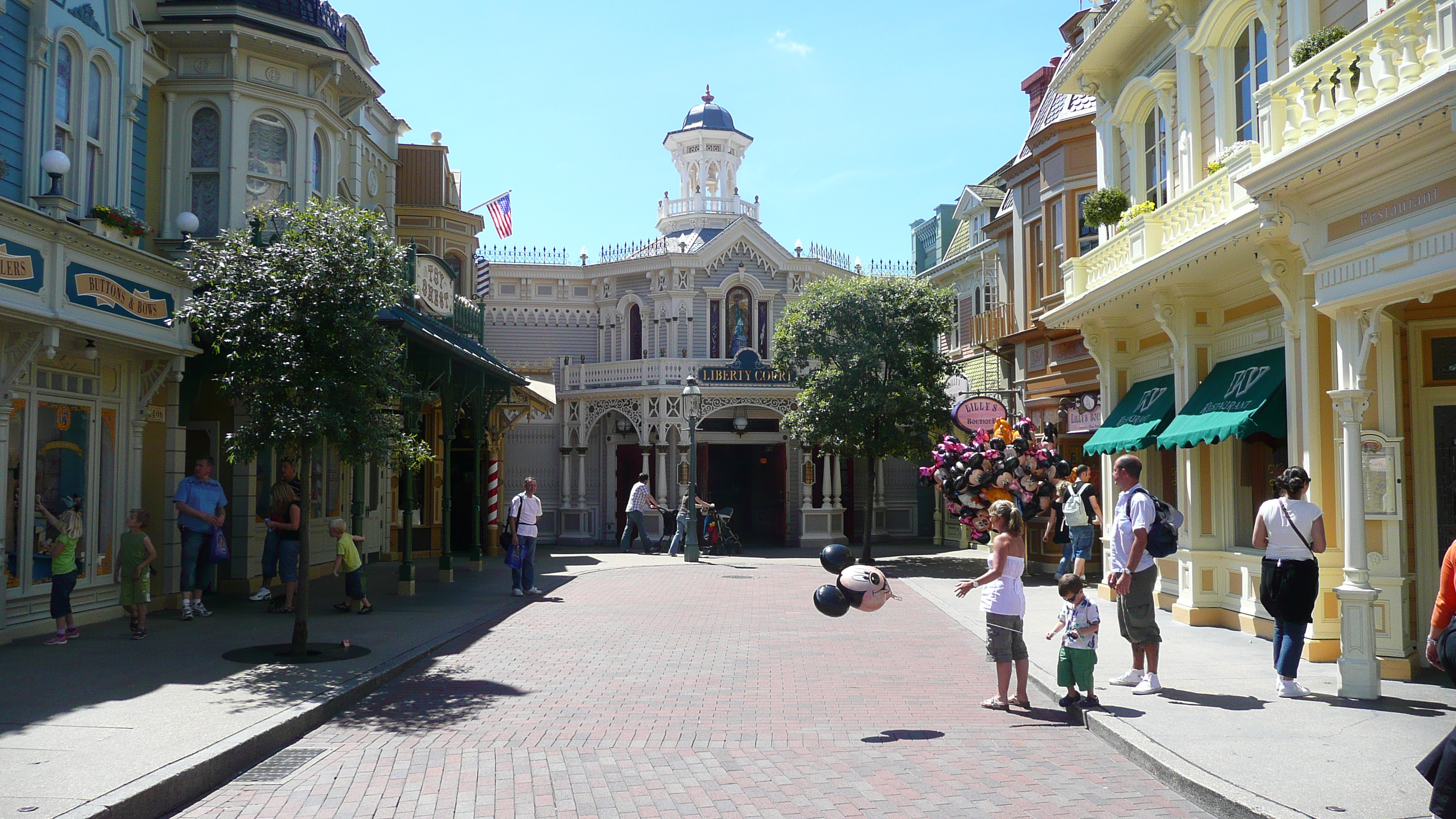 รูปถ่าย ฝรั่งเศส(France) ดิสนีย์แลนด์ปารีส(Disneyland Paris) เมนสตรีต(Main Street) 2007-07 3