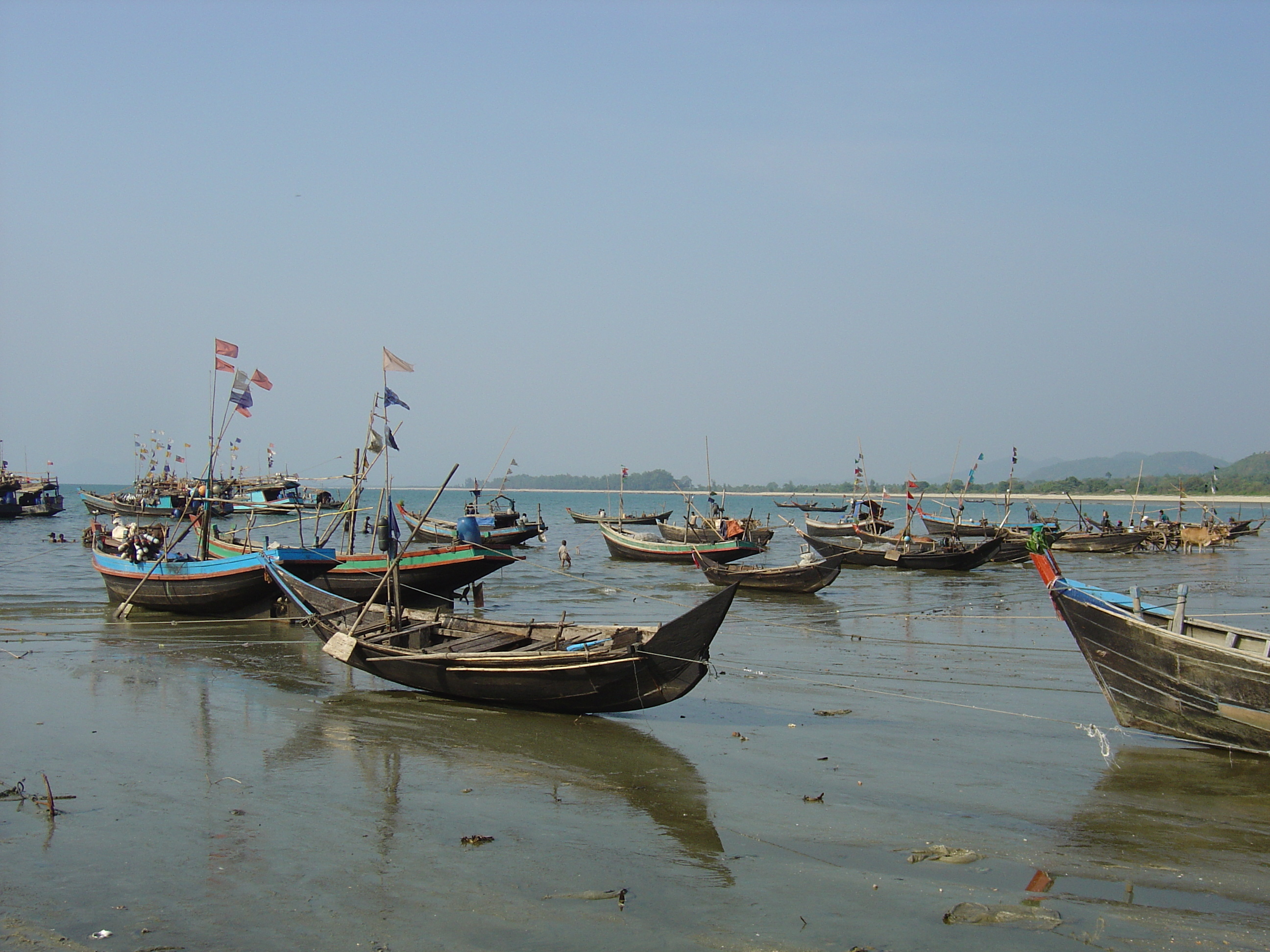 รูปถ่าย พม่า(Myanmar) หาดหม่องมะกัน(Maungmagan beach) 2005-01 41